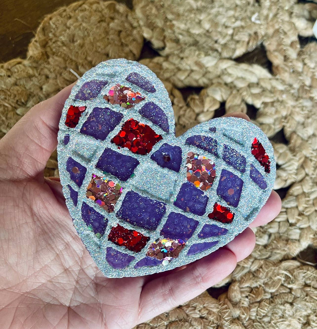 Disco Heart Car Freshie