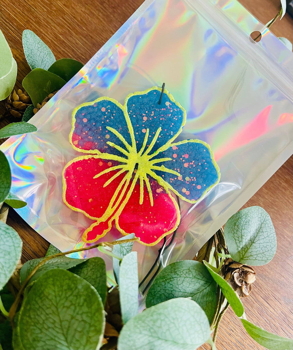 Hibiscus Flower Car Freshie