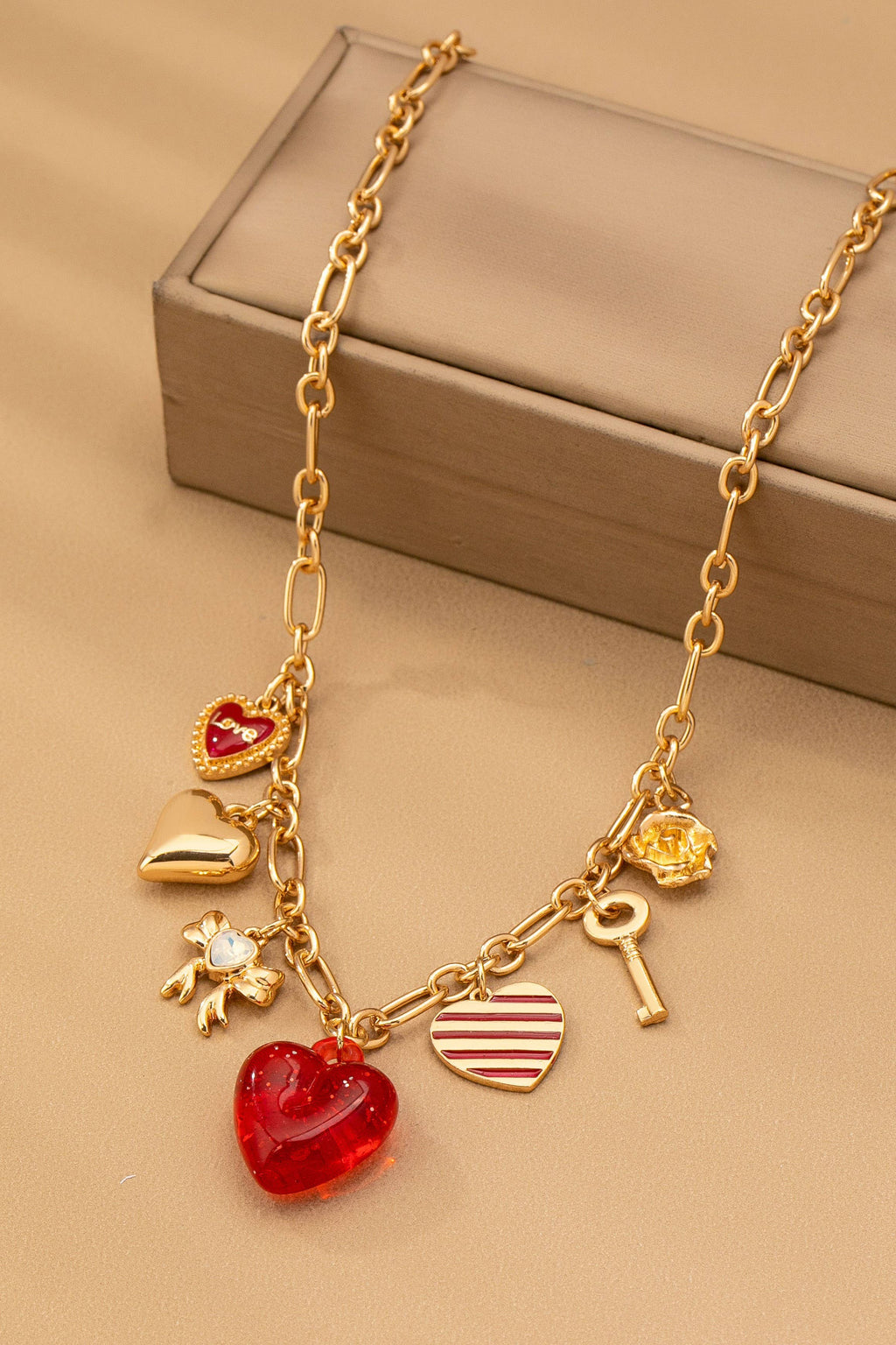 The Cherry Heart Necklace