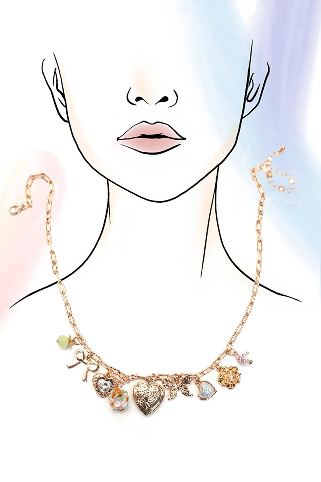 The Butterfly Locket Necklace