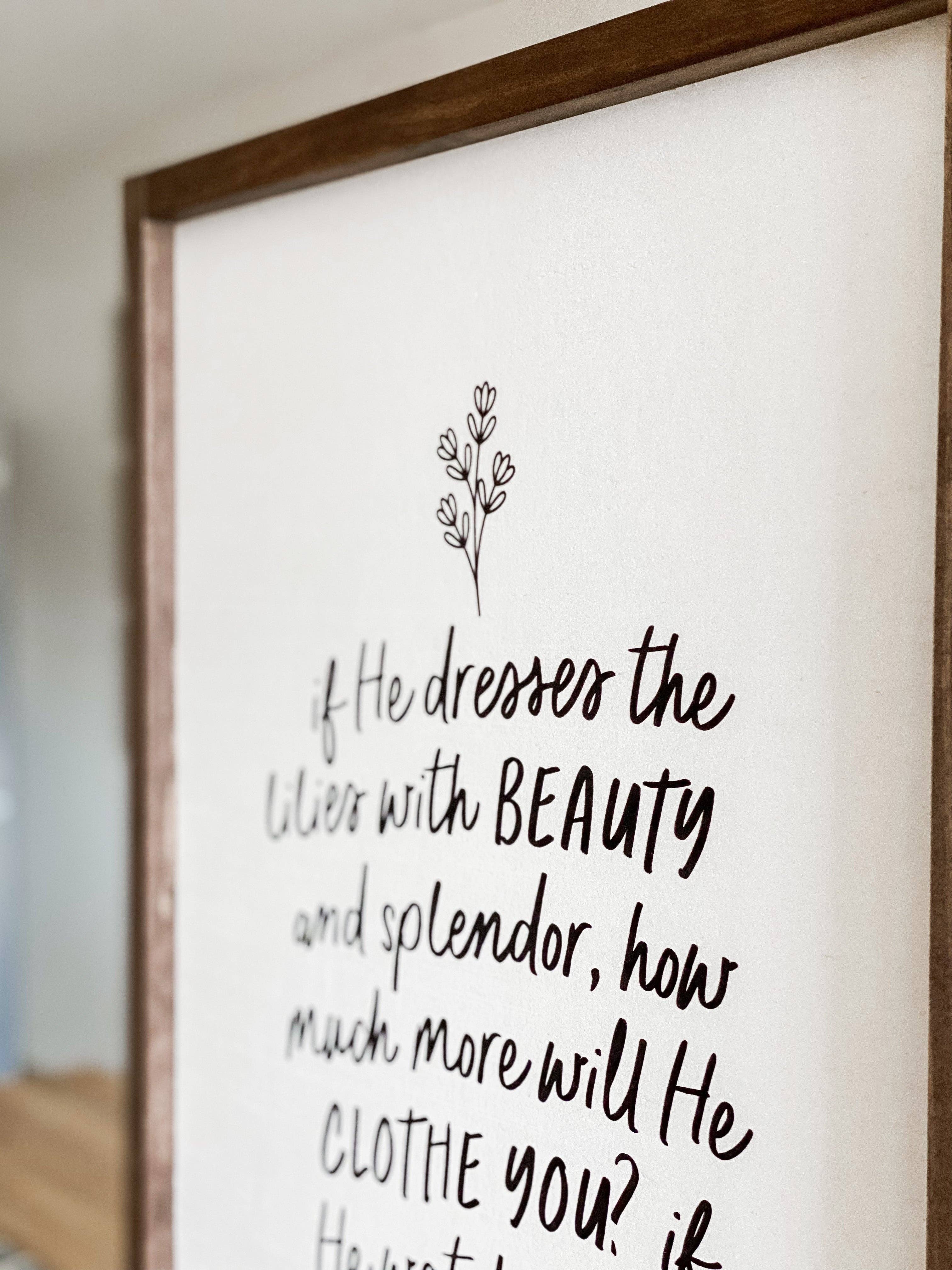 Jireh, You Are Enough Sign