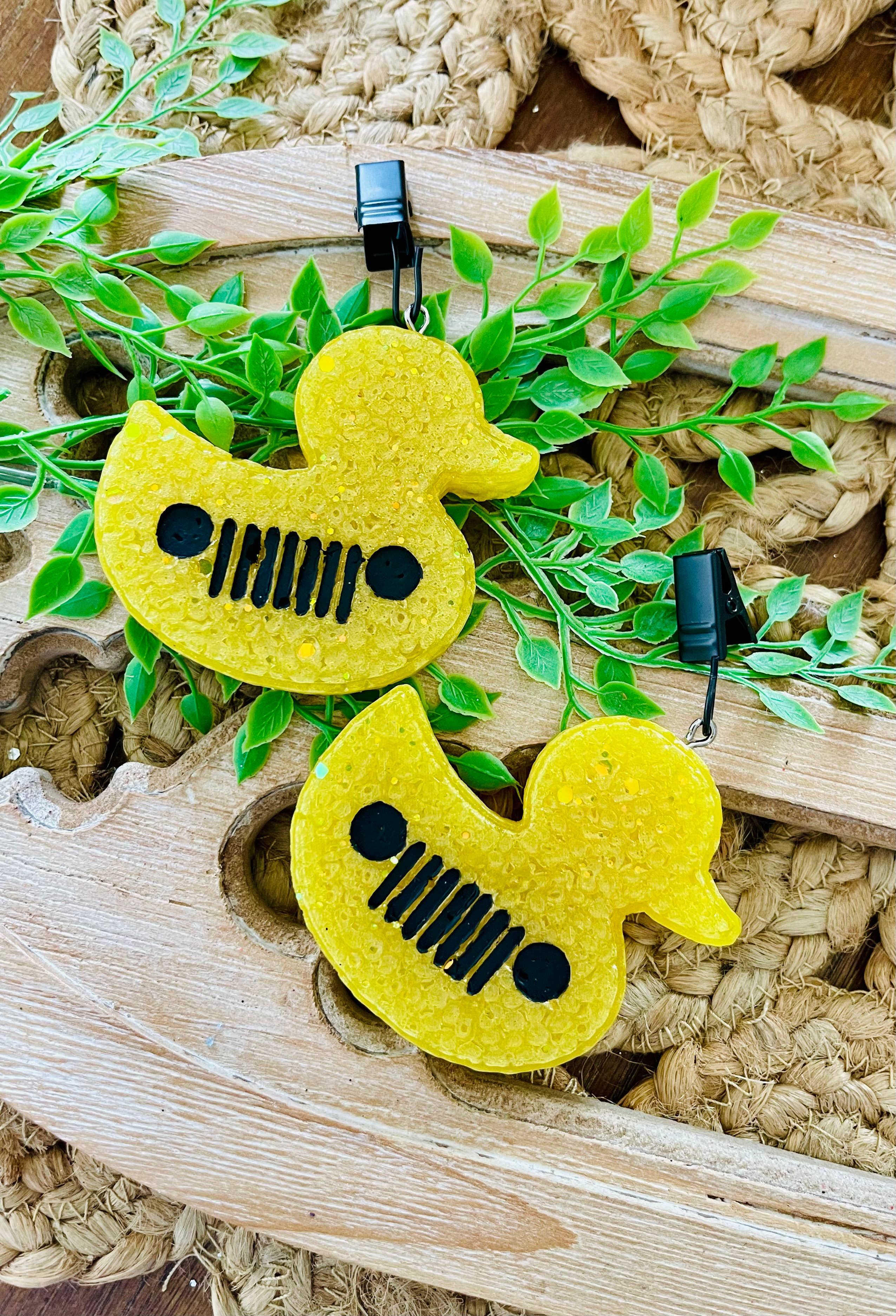 Jeep Duck Vent Car Freshie Set of 2