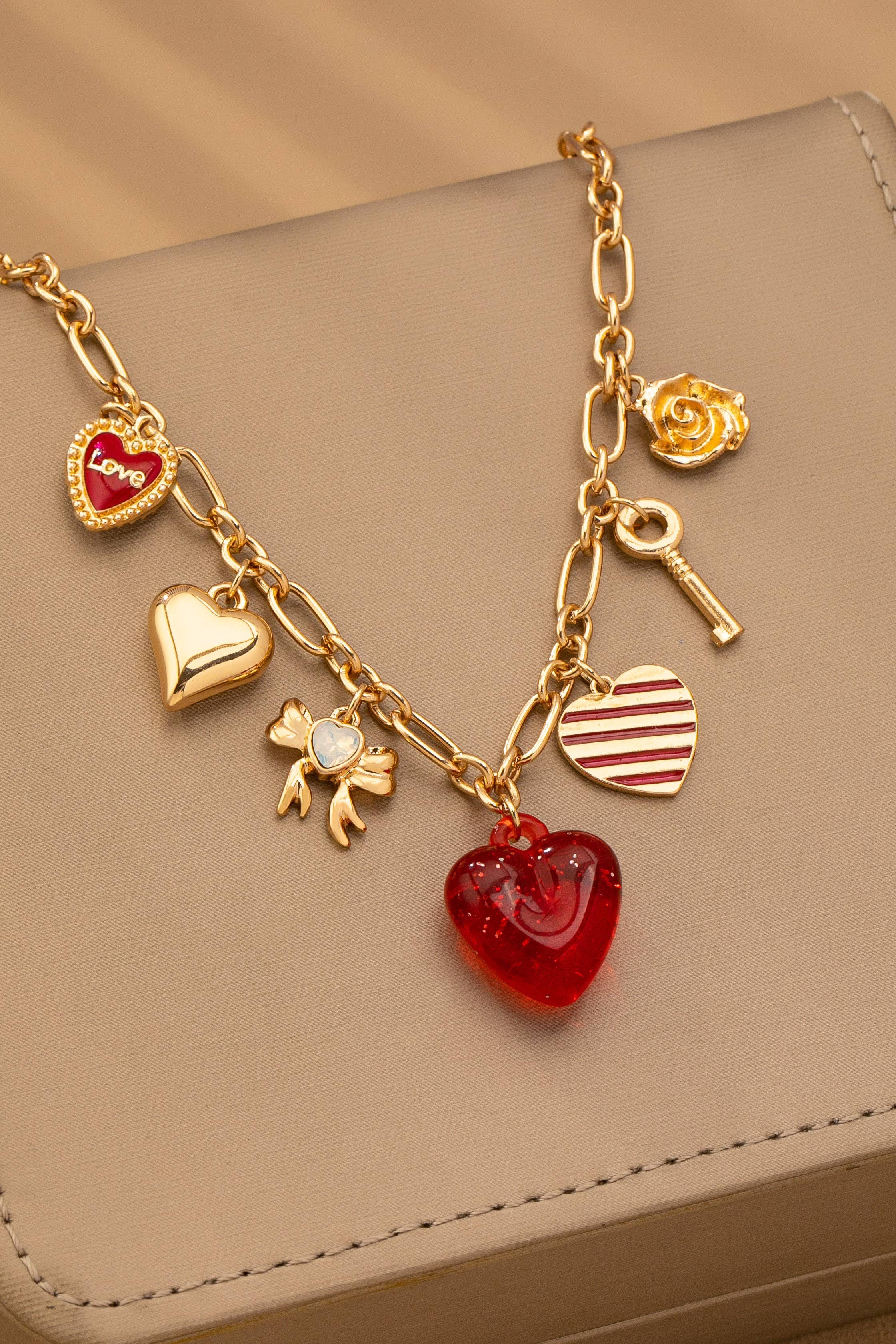 The Cherry Heart Necklace