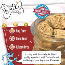 Load image into Gallery viewer, Vanilla Shortbread Stocking Dog Treats
