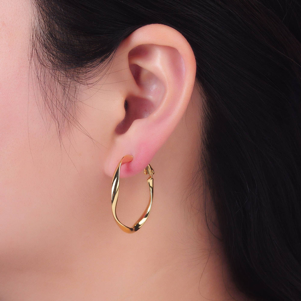 The Hinge Hoop Earrings