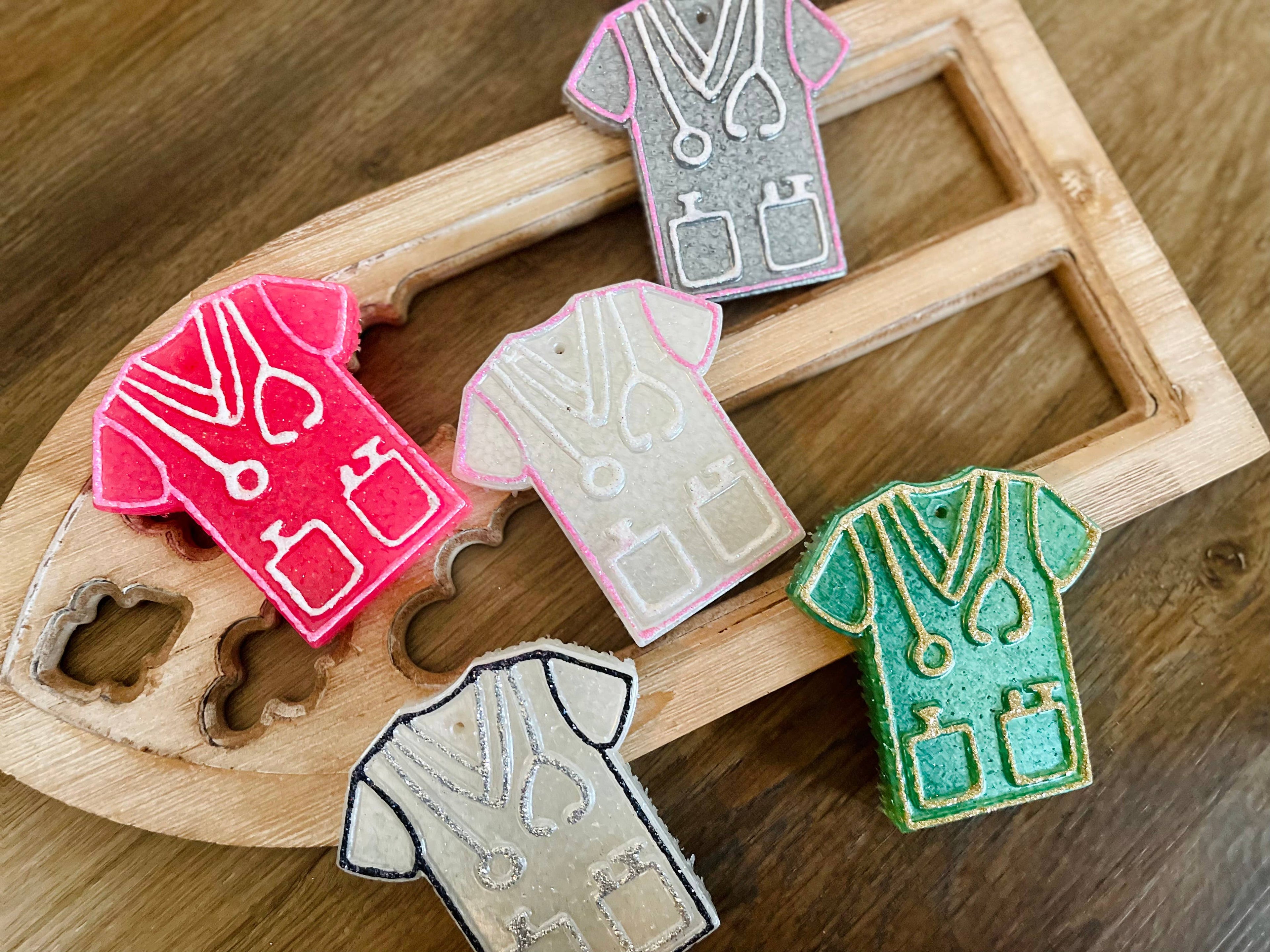 Nurse Scrub Car Freshie 