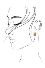 Load image into Gallery viewer, Checkered Heart Earrings
