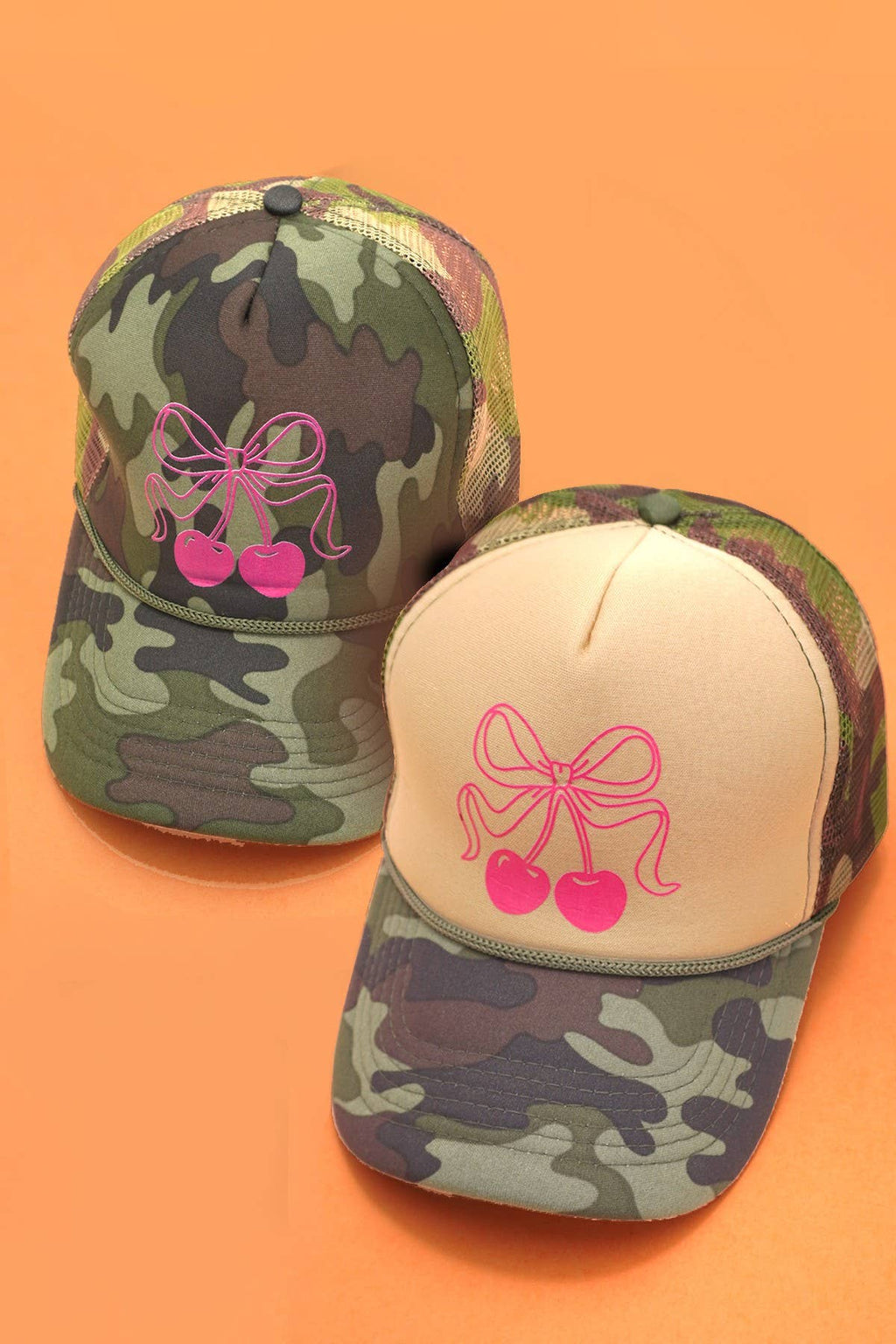 The Camo Bow Trucker Hat