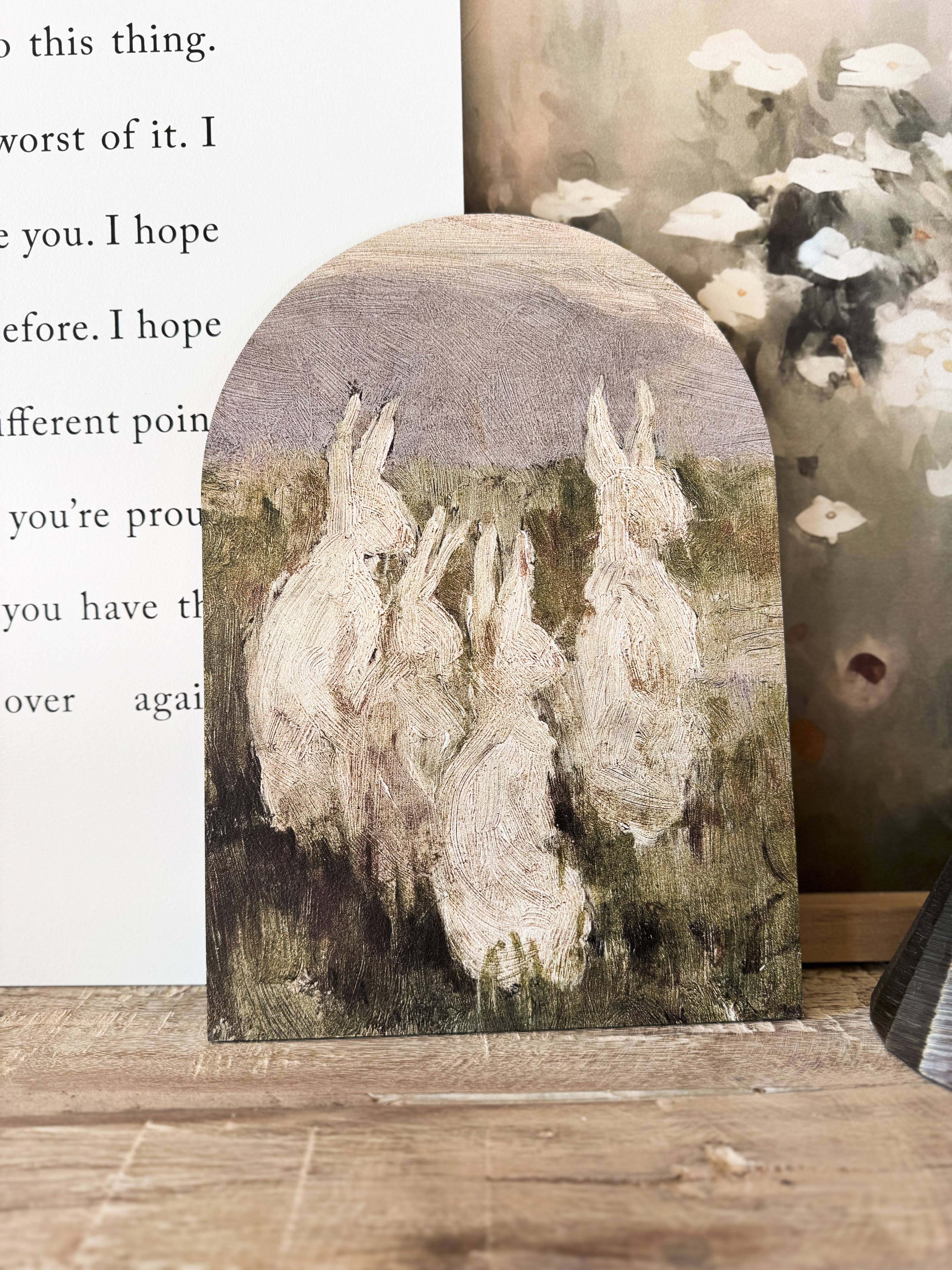 Meadow Bunnies Arch | Easter Decor