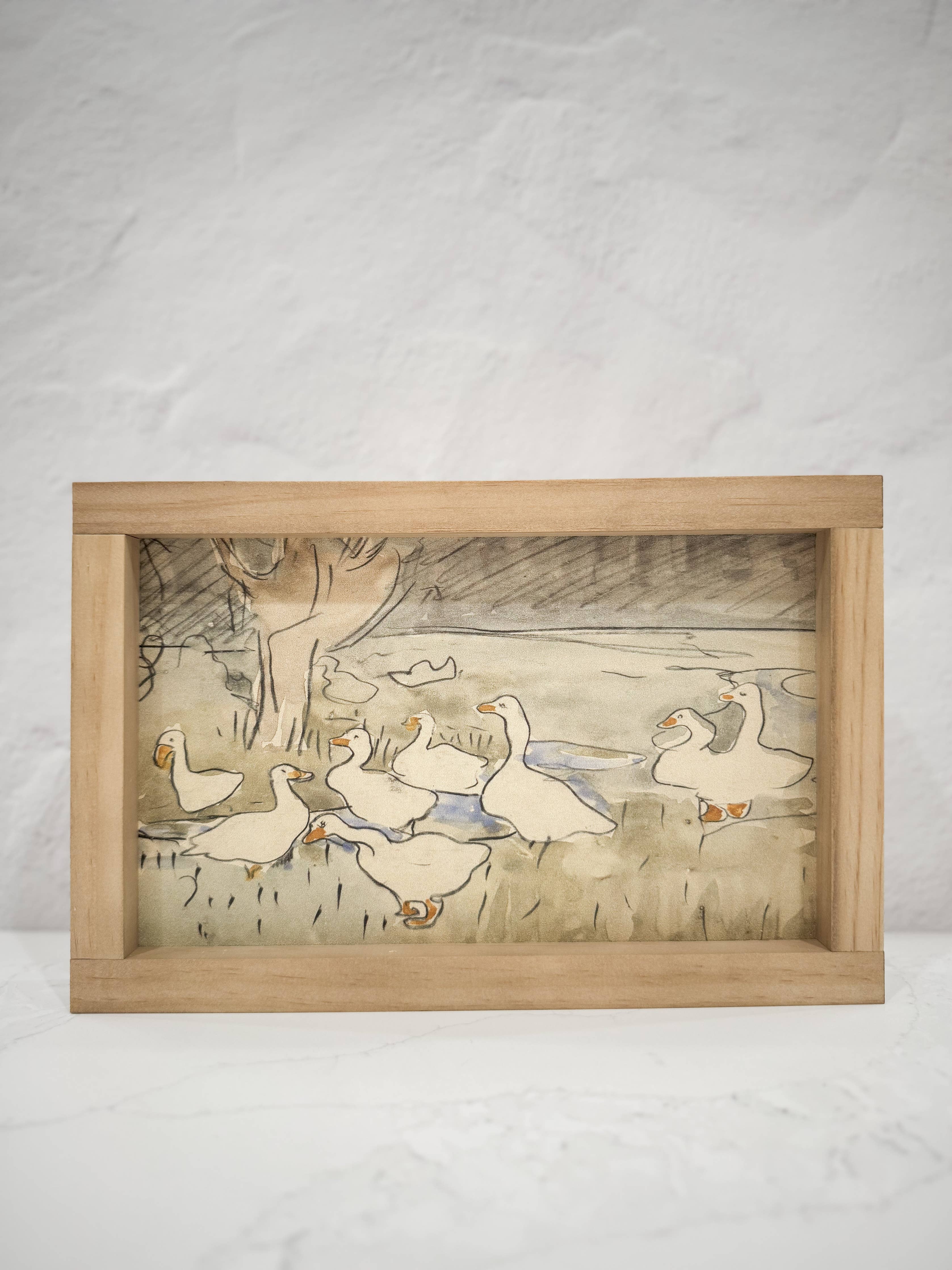 Swans Vintage Inspired Sign