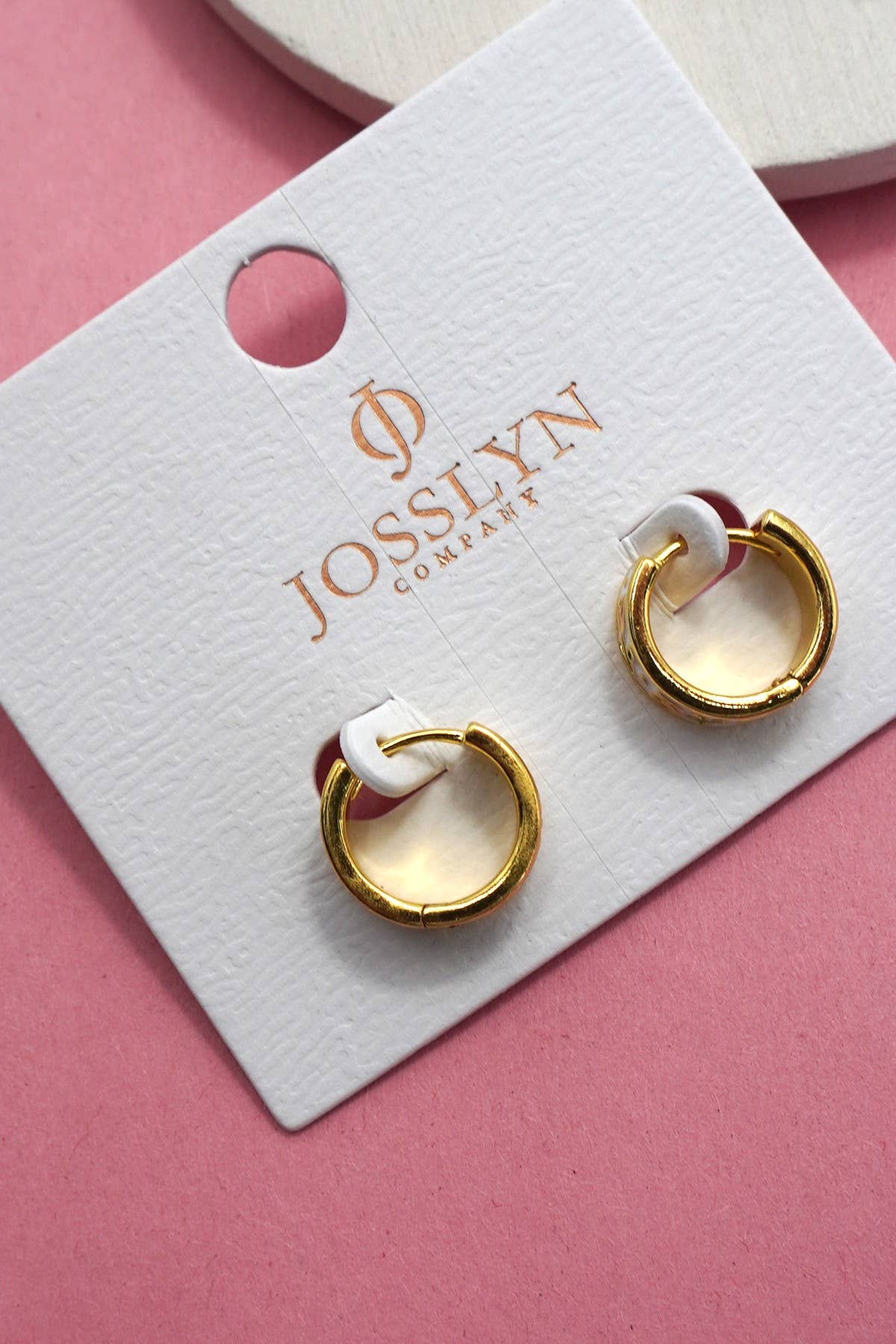 The Vintage Floral Huge Hoops