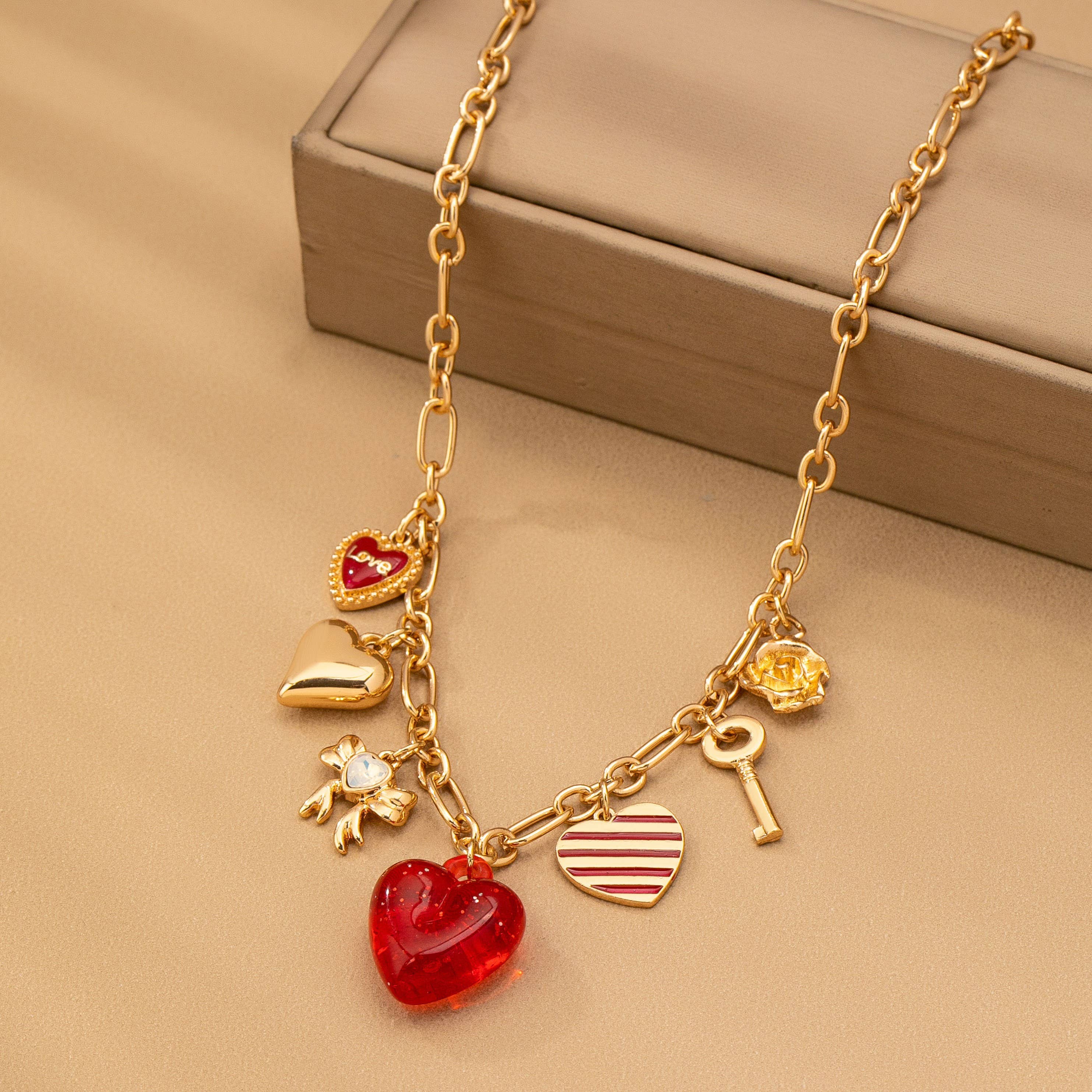 The Cherry Heart Necklace
