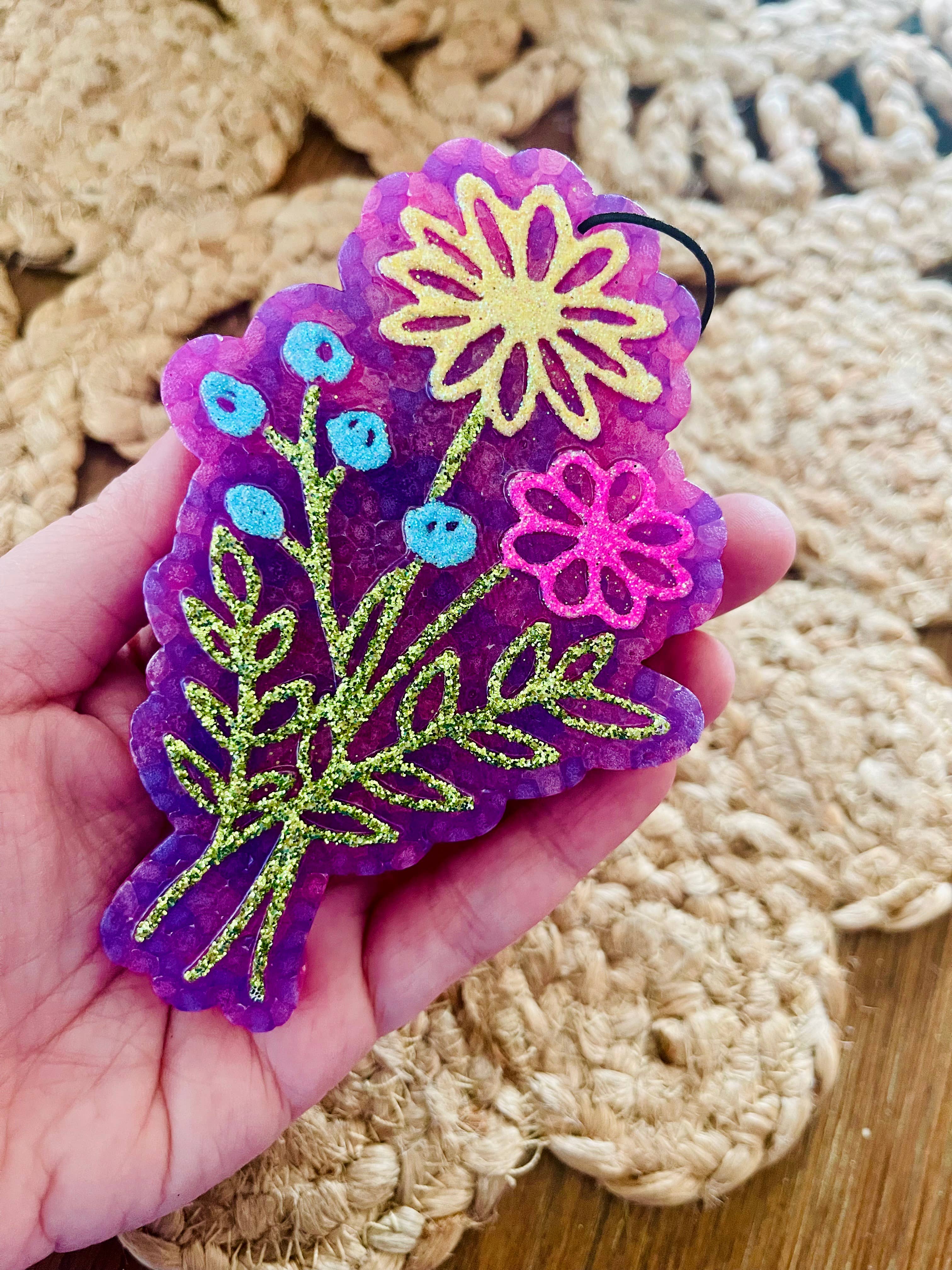 Flower Bouquet Car Freshie 