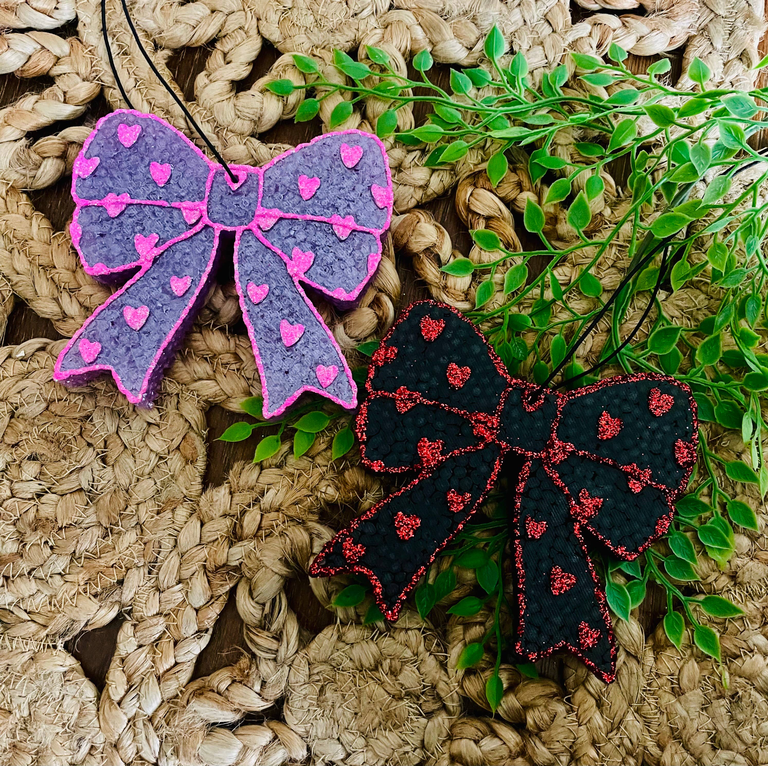 Heart Bow Car Freshie