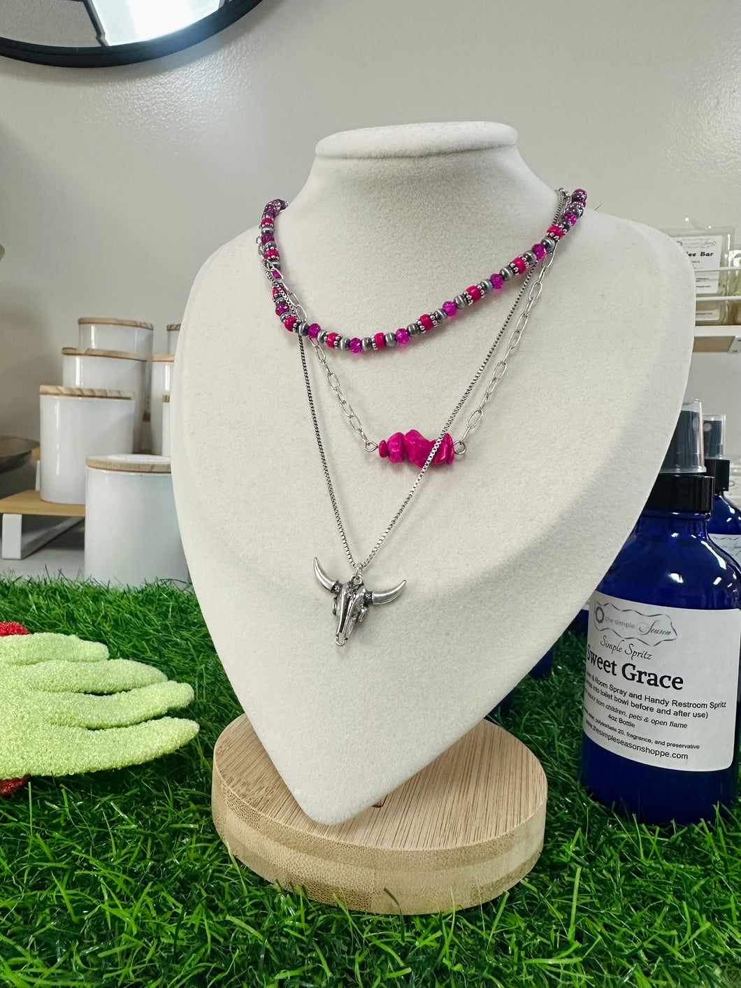 Silvia Steer Necklace