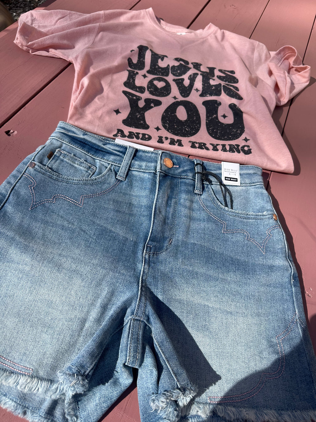 The Pink Cowgirl Shorts