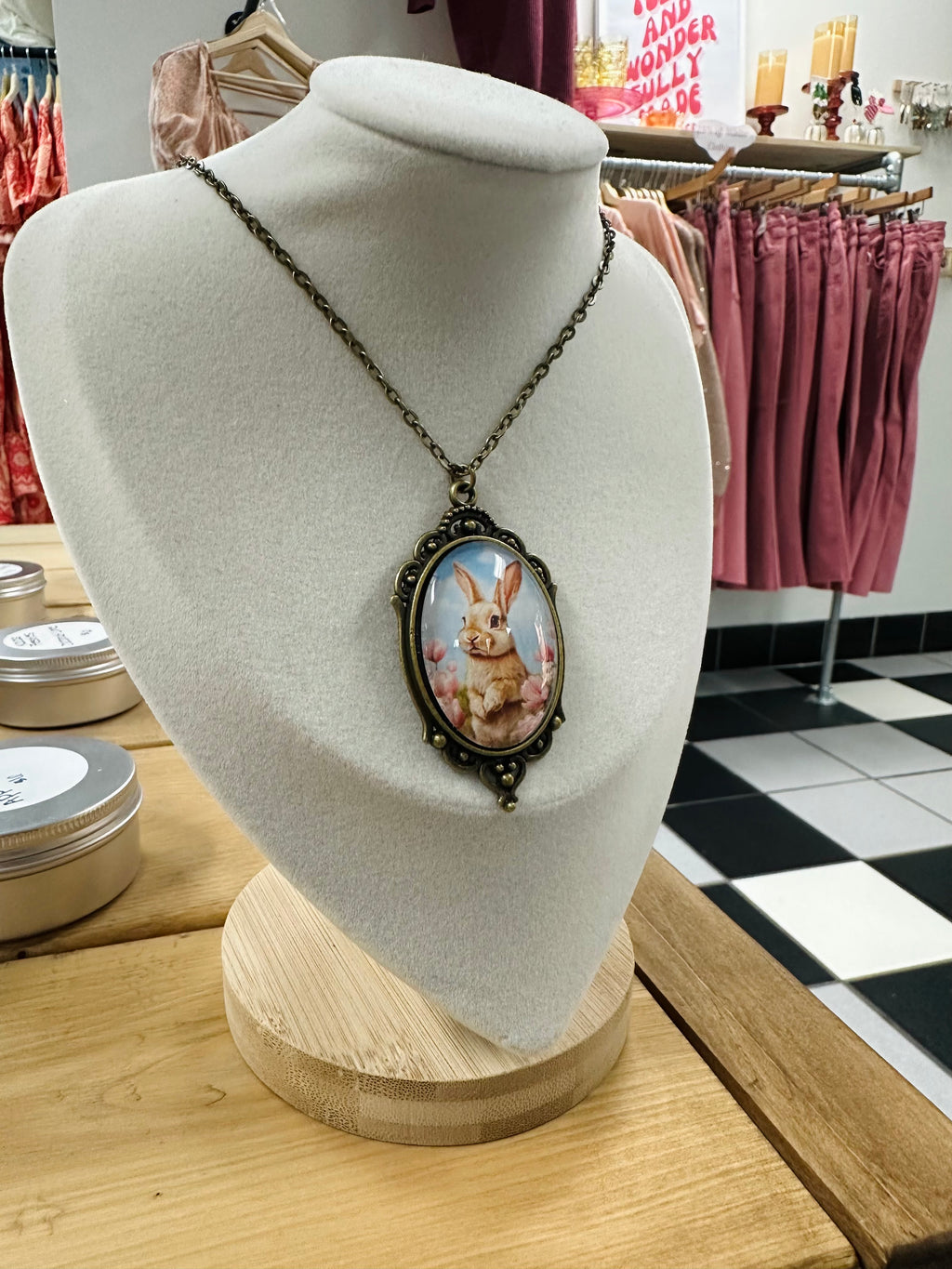 Easter Bunny Necklace