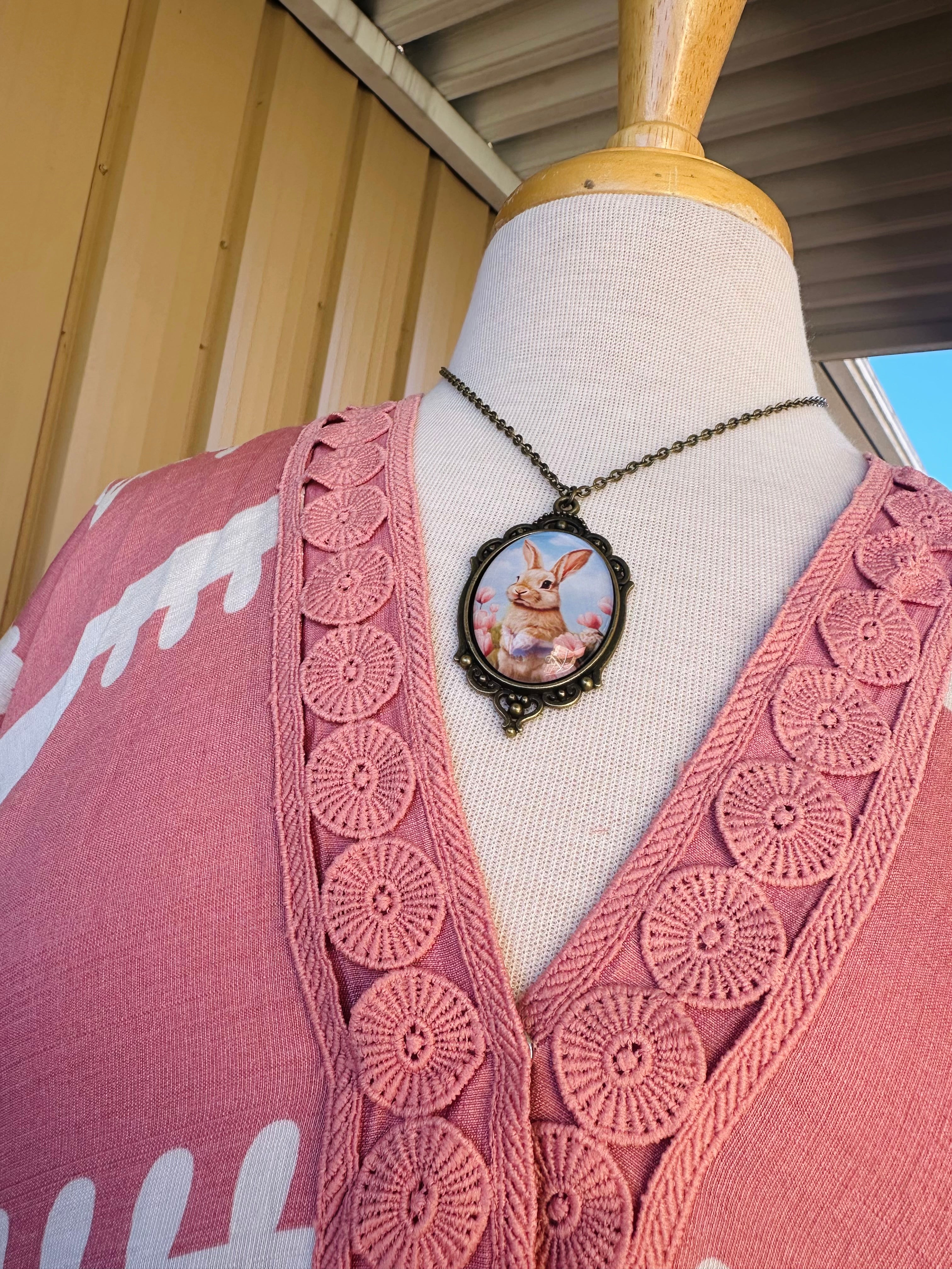 Easter Bunny Necklace