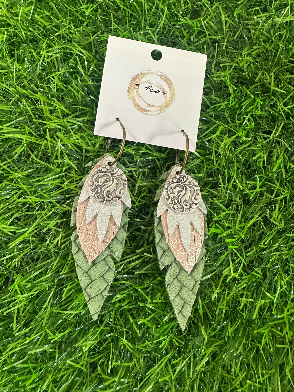 The 3 Pea Earrings