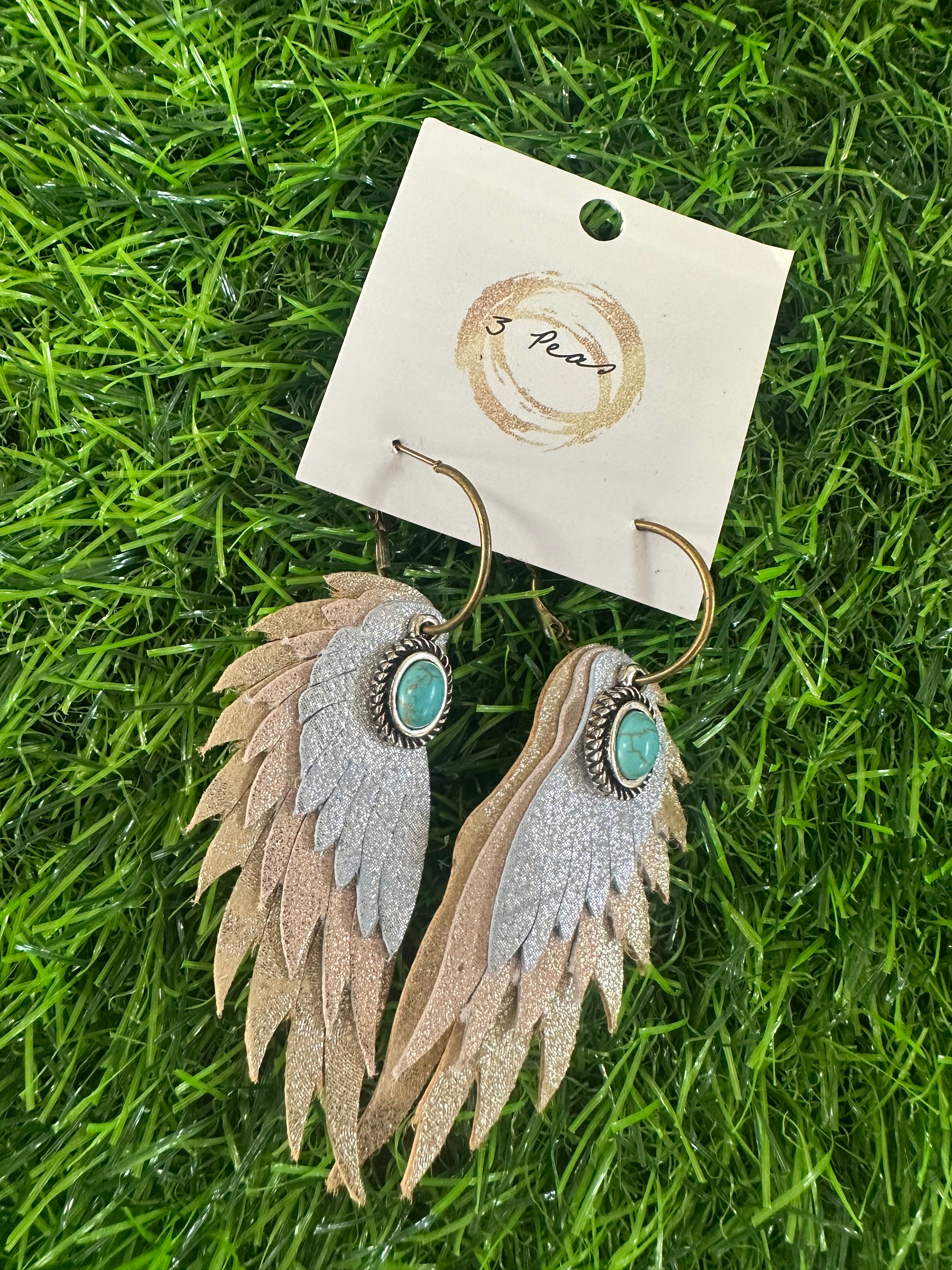 The 3 Pea Earrings