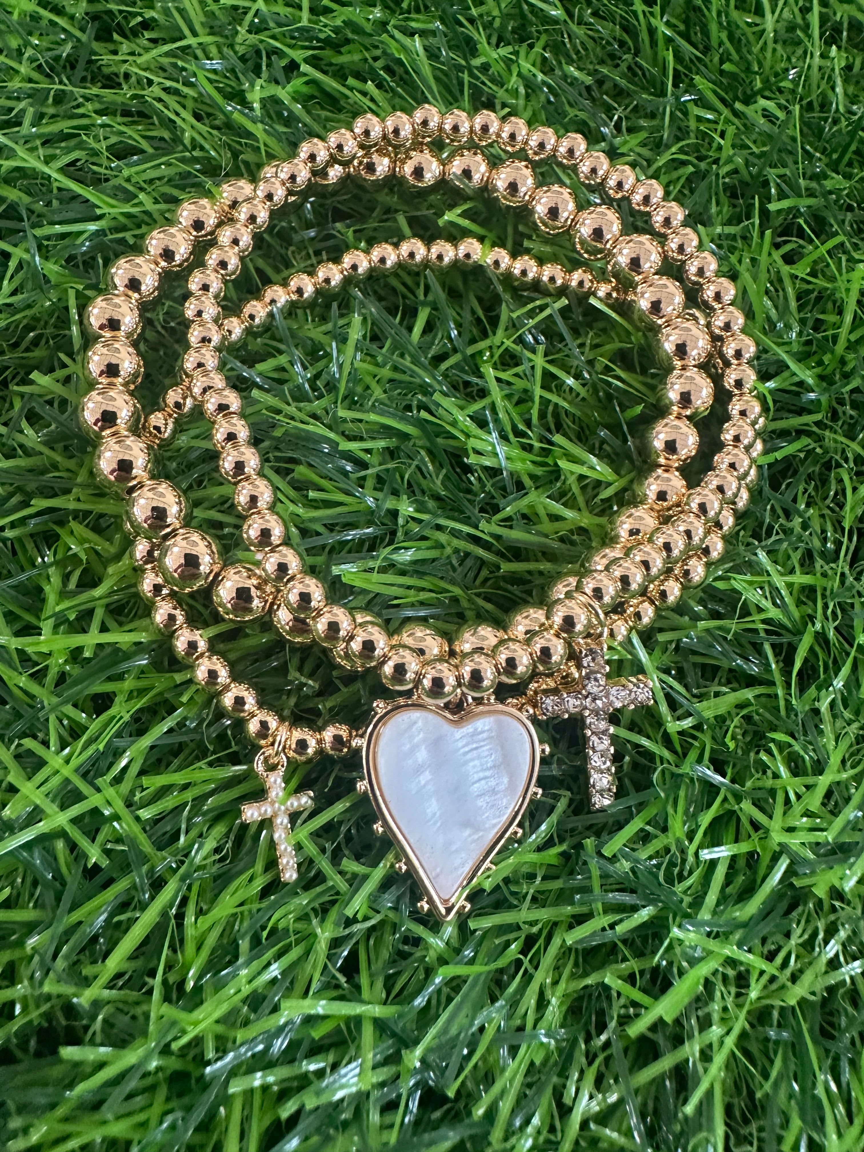 Alyin Stretch Charm Bracelet