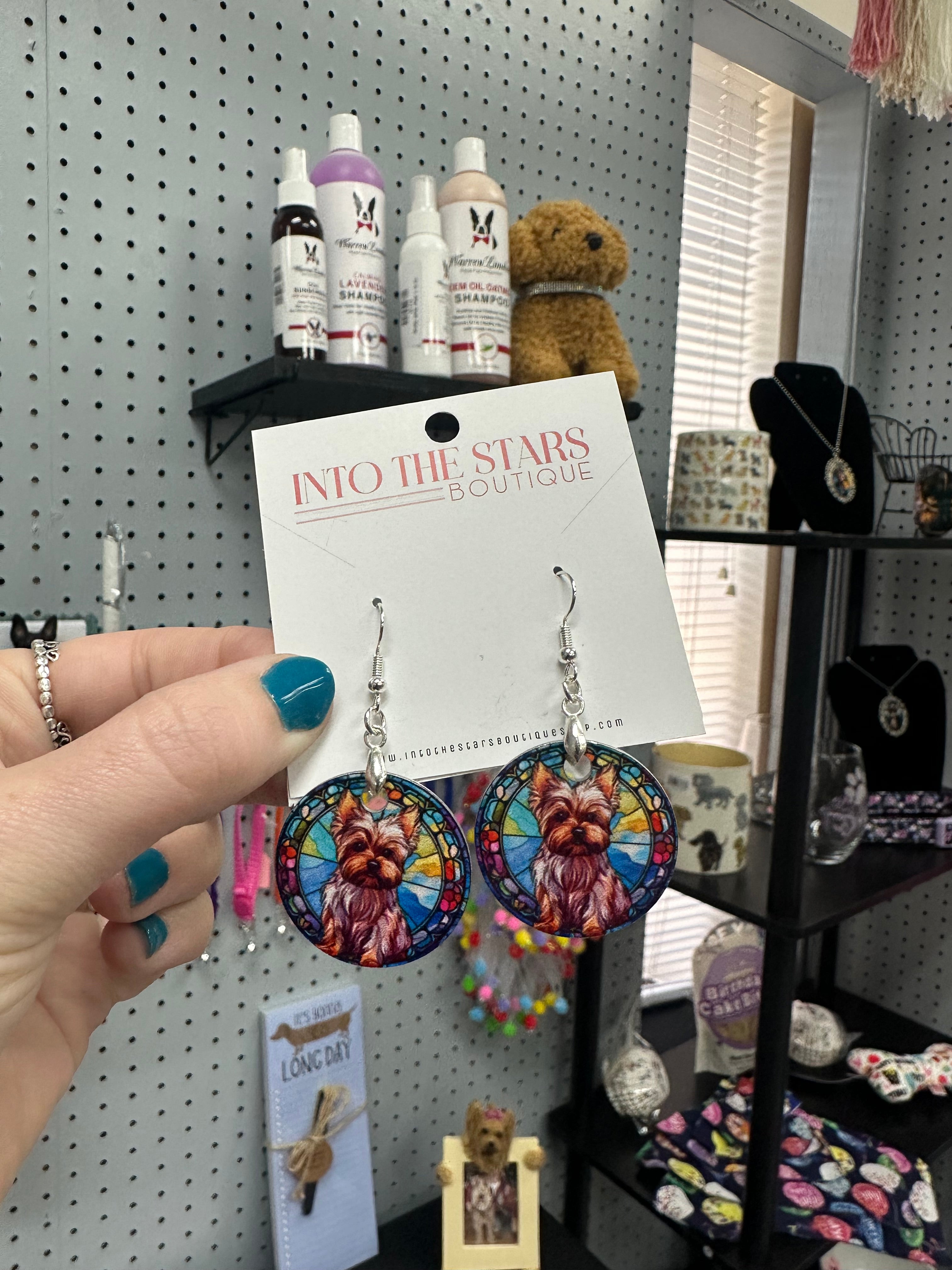 Stained Glass Earrings