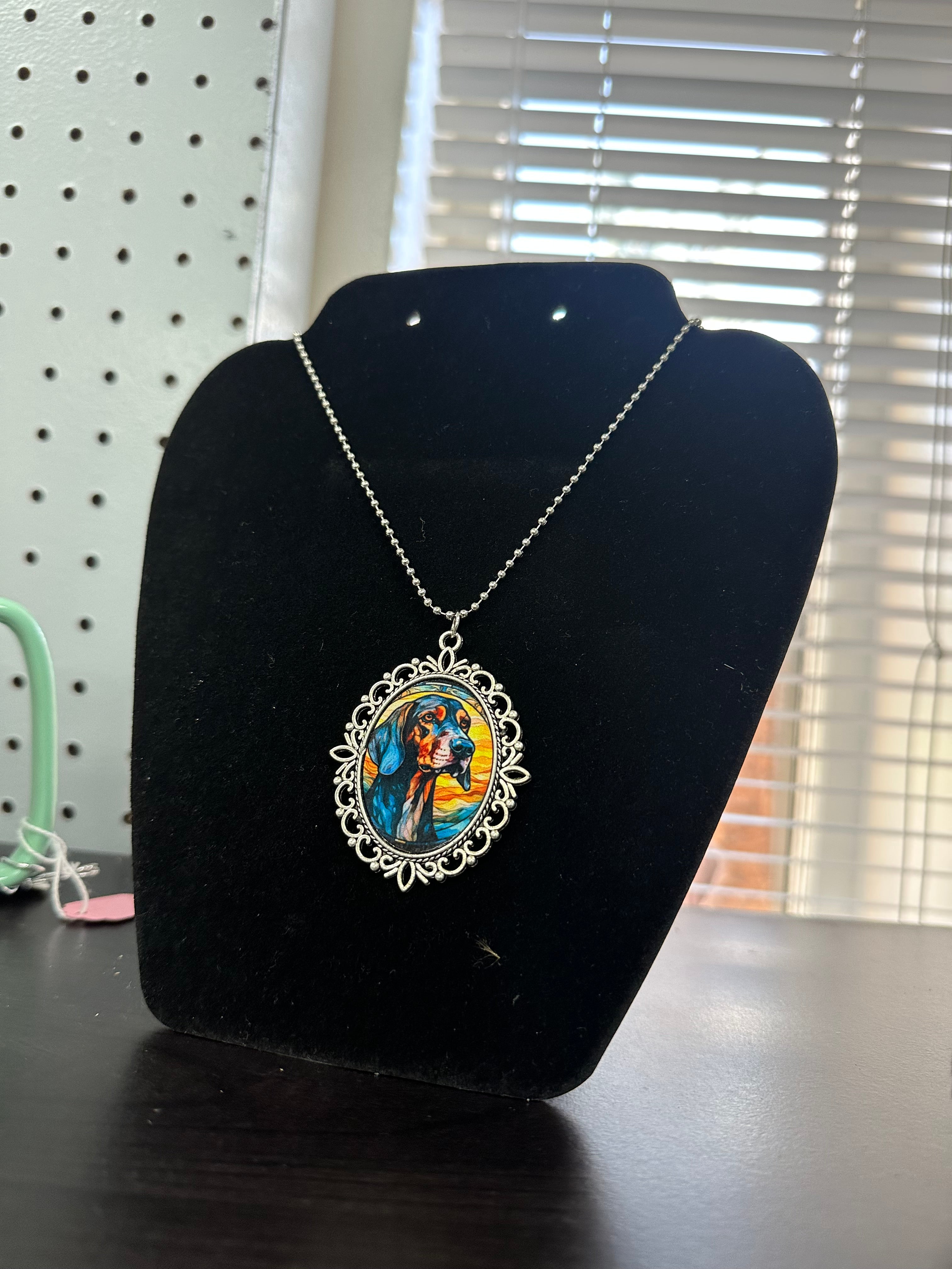 Stained Glass Pet Necklace