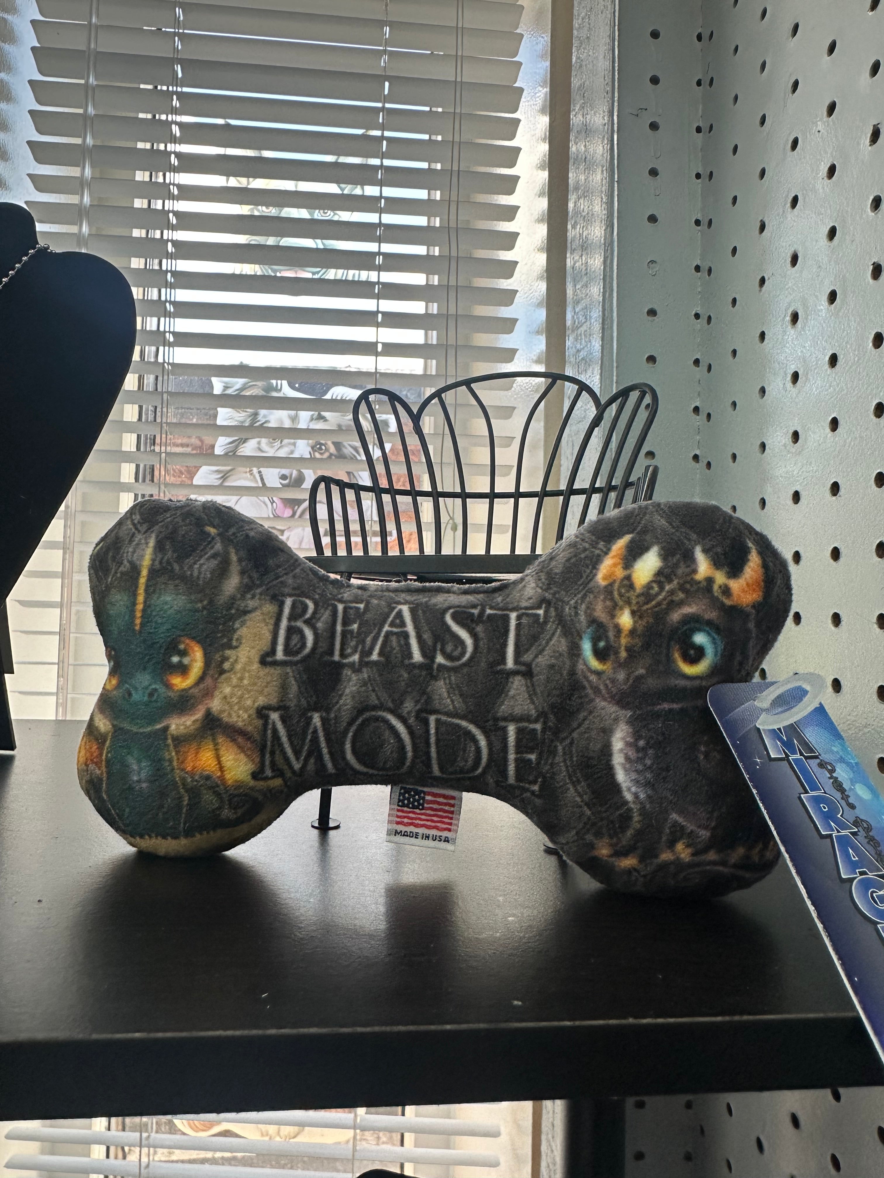 Beast Mode Bone Dog Toy