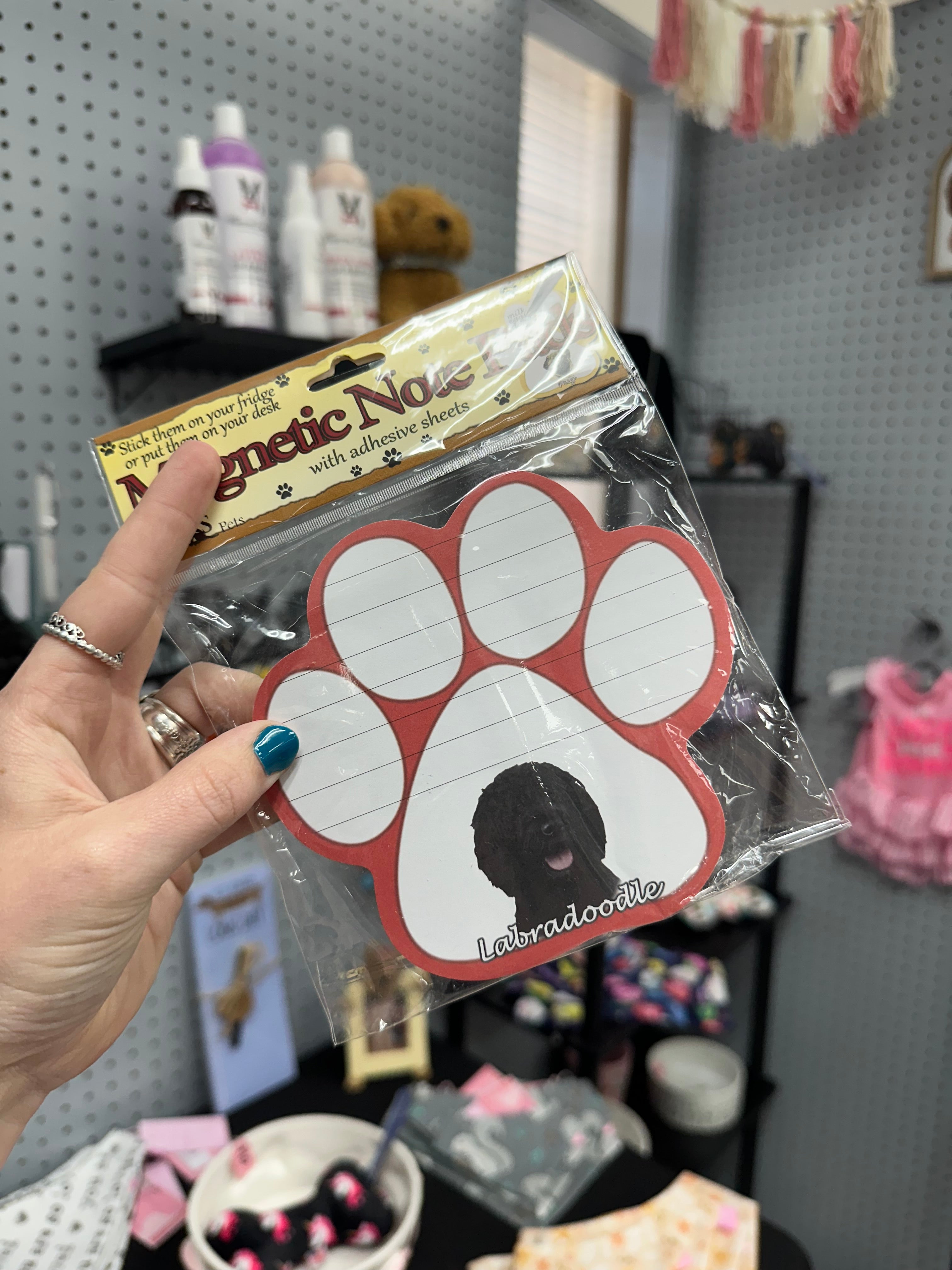 Paw Print Notepad