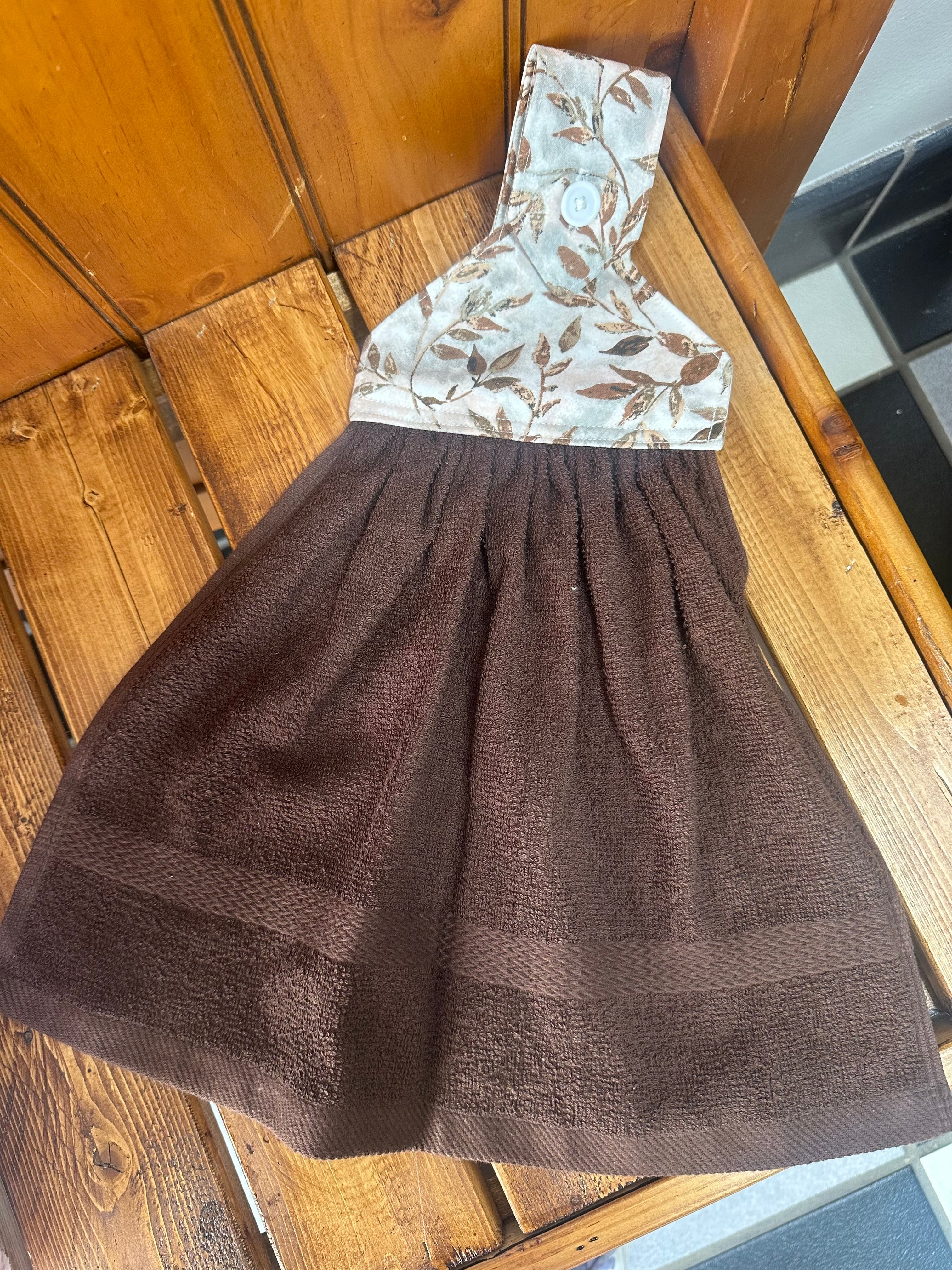 Button Top Hanging Kitchen Towel