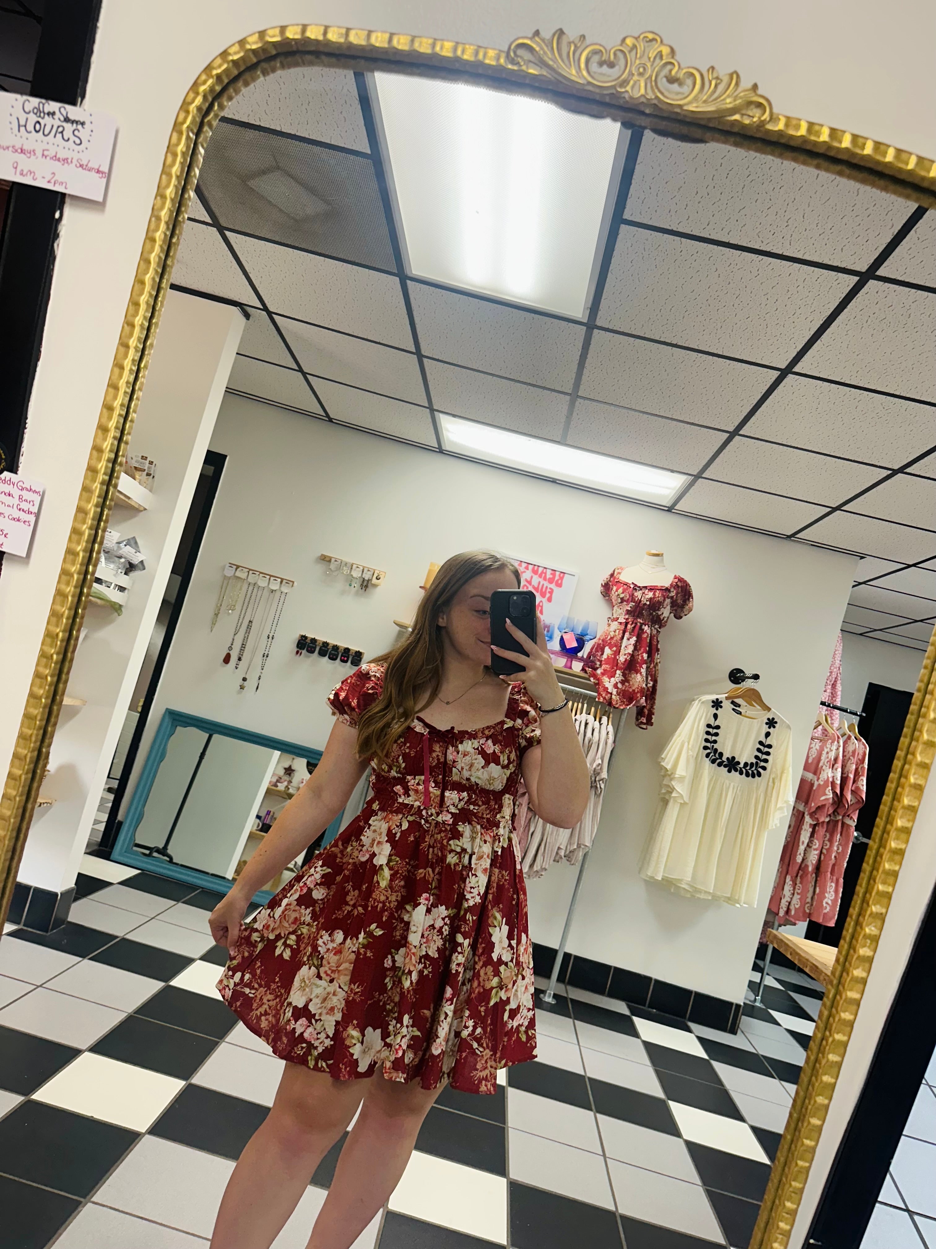 The Velvet Mini Dress