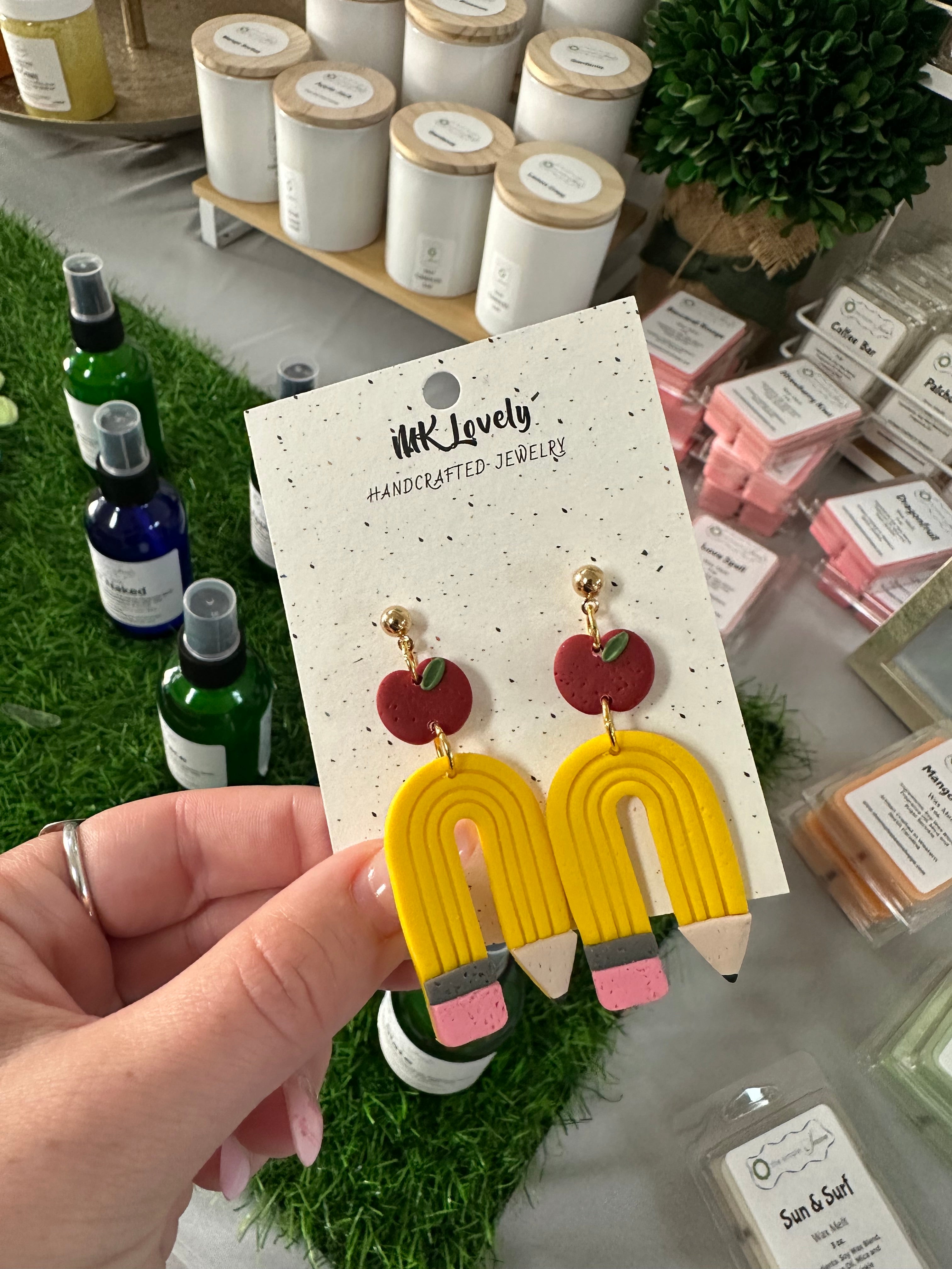 Teacher Dangle Earrings