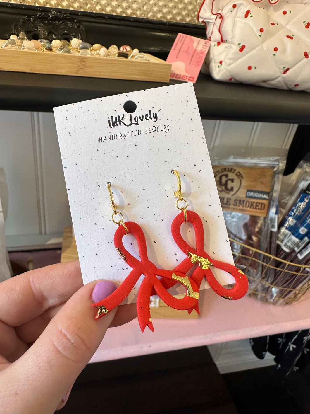 Red Bow Huggies