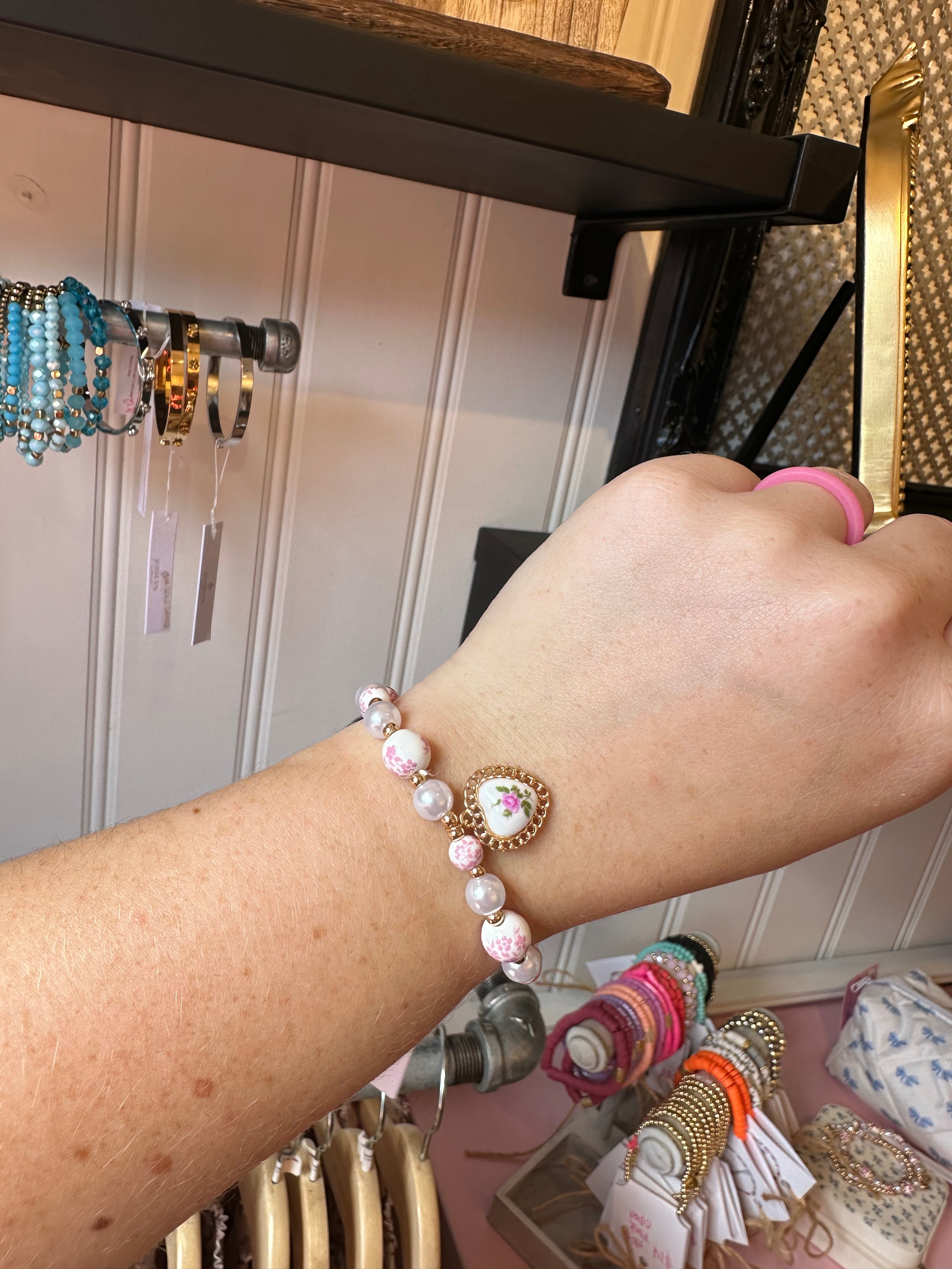 The Porcelain Heart Necklace