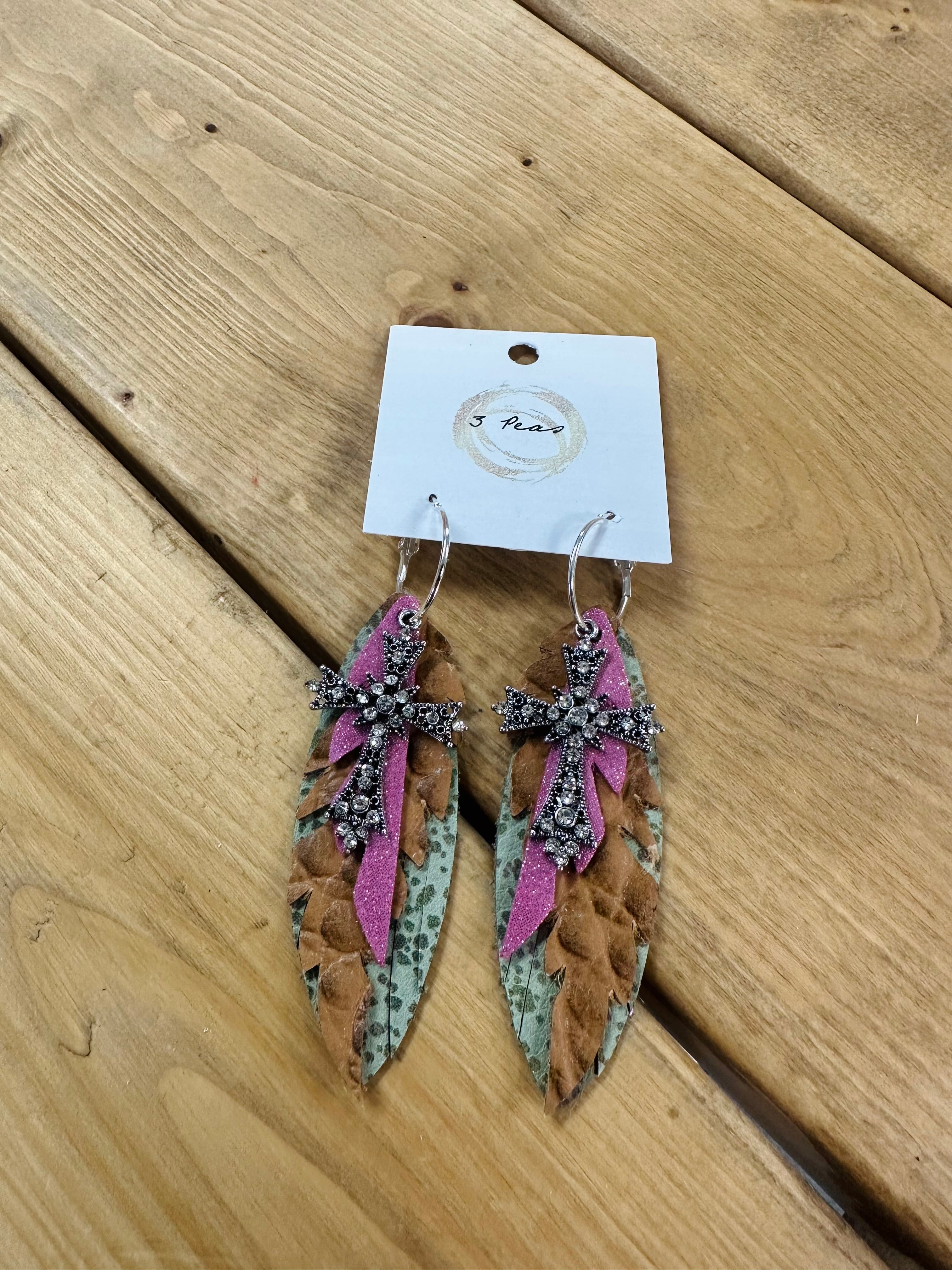 The 3 Pea Earrings