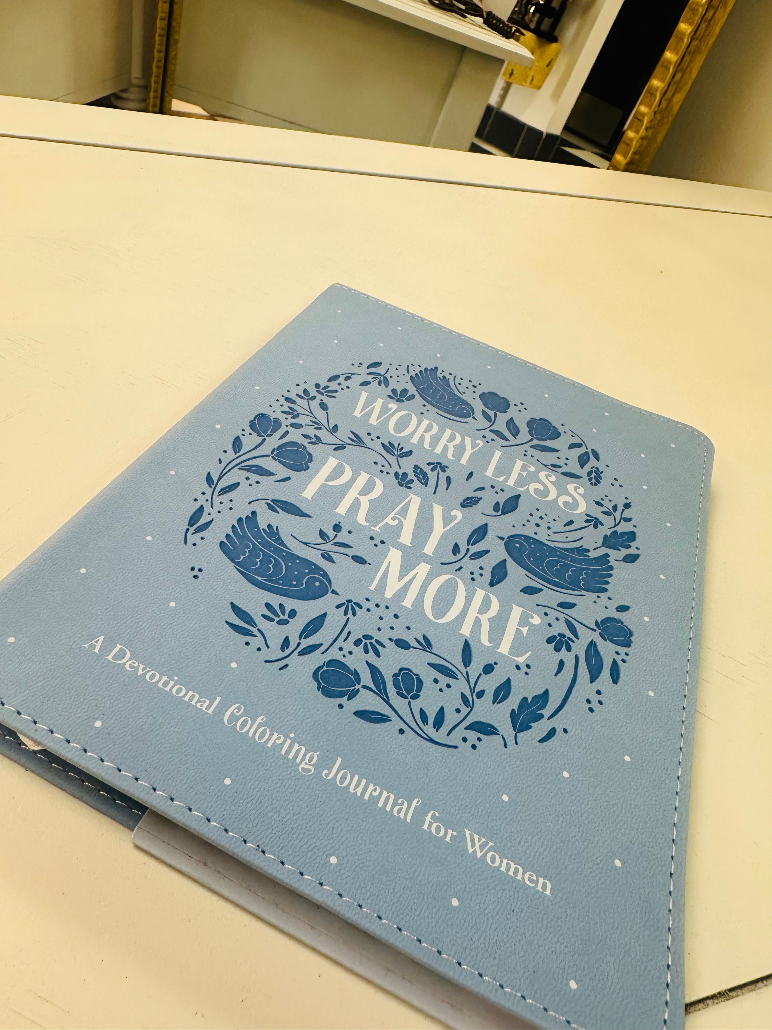 Worry Less, Pray More Coloring Devotional