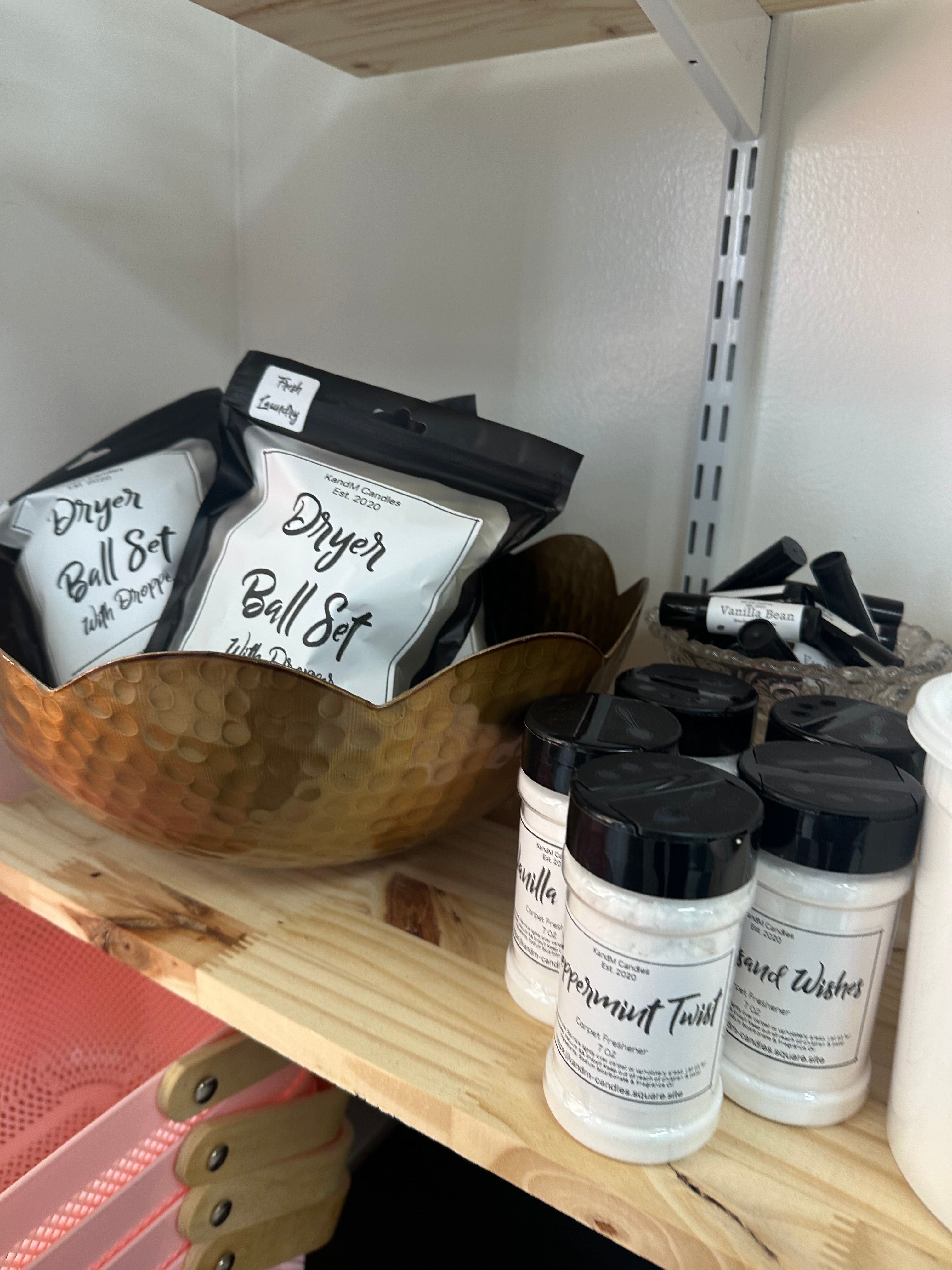 Dryer Balls With Fragrance Dropper