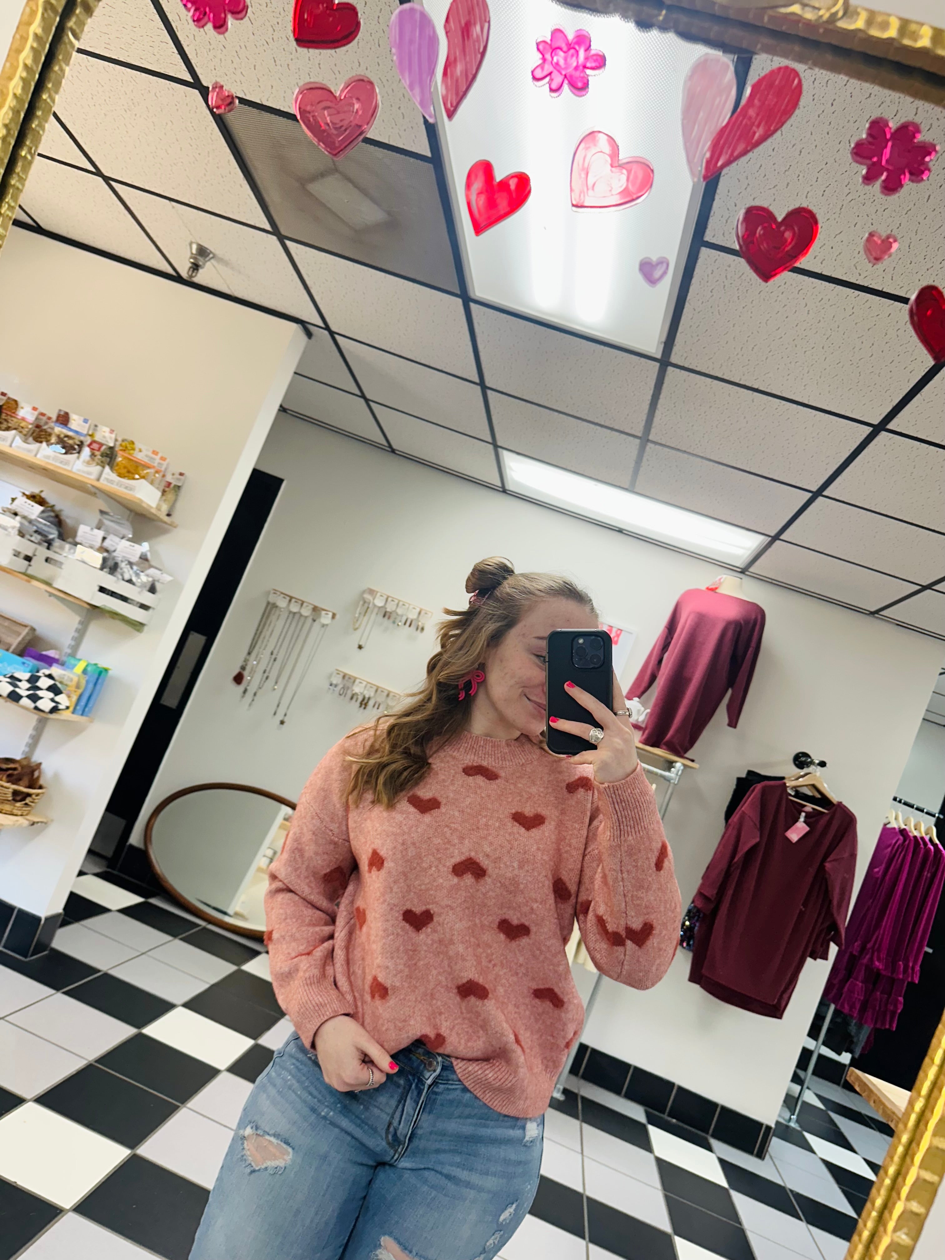 The Candy Hearts Sweater
