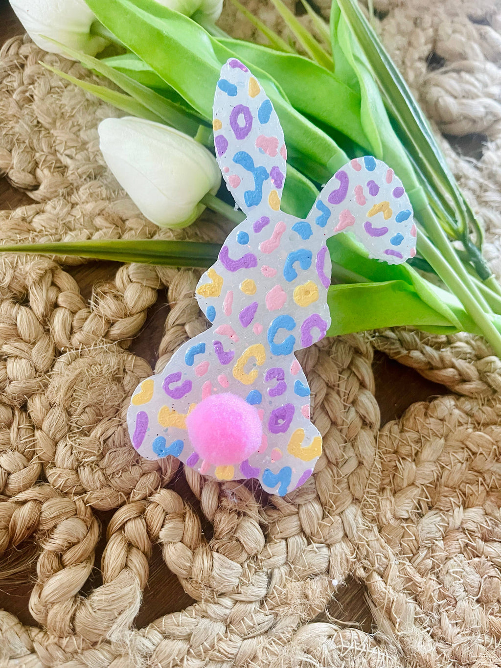 Cheetah Bunny Car Freshie 