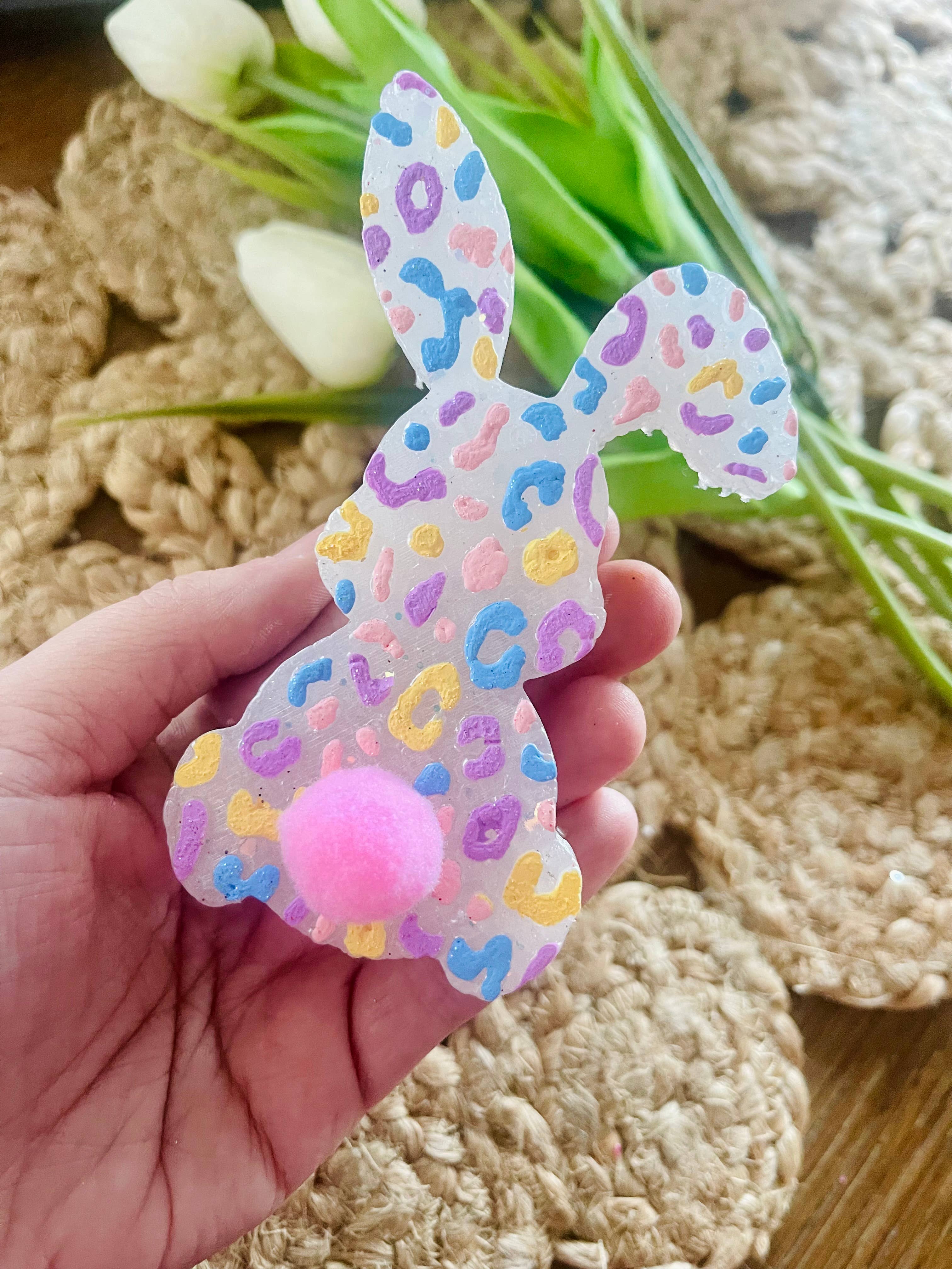 Cheetah Bunny Car Freshie 