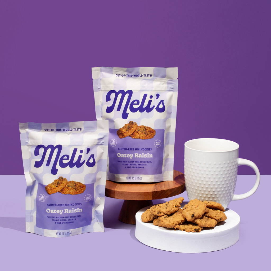 Mini Oatmeal Raisin Cookies: Gluten-Free & Flour-Free