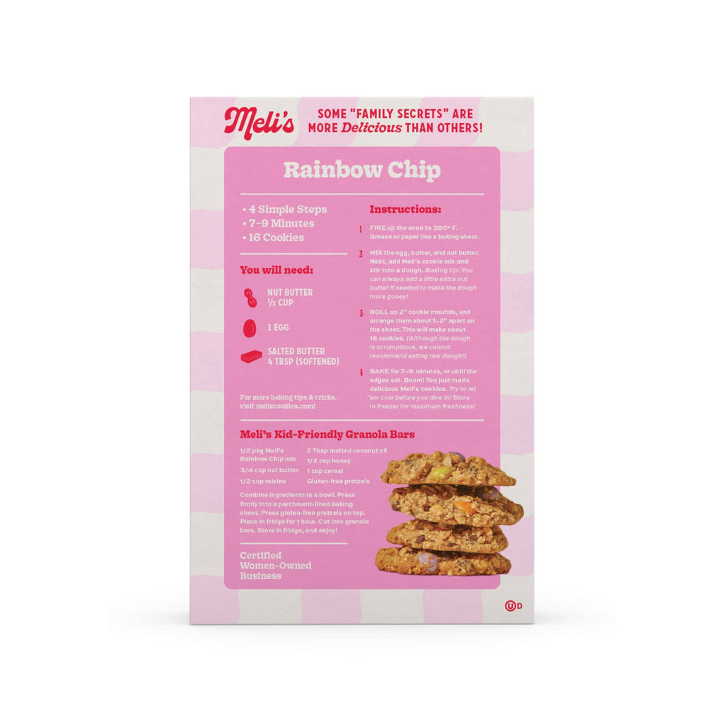 Rainbow Chip Cookie Mix: Gluten-Free with Rolled Oats