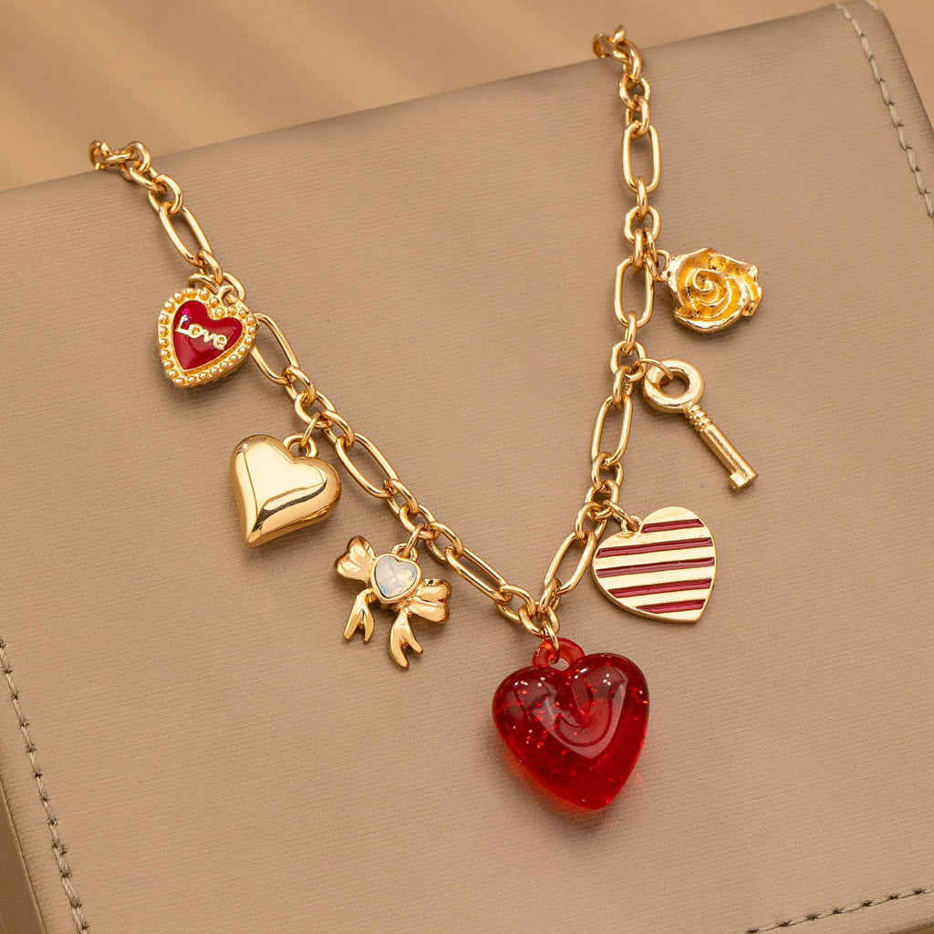The Cherry Heart Necklace