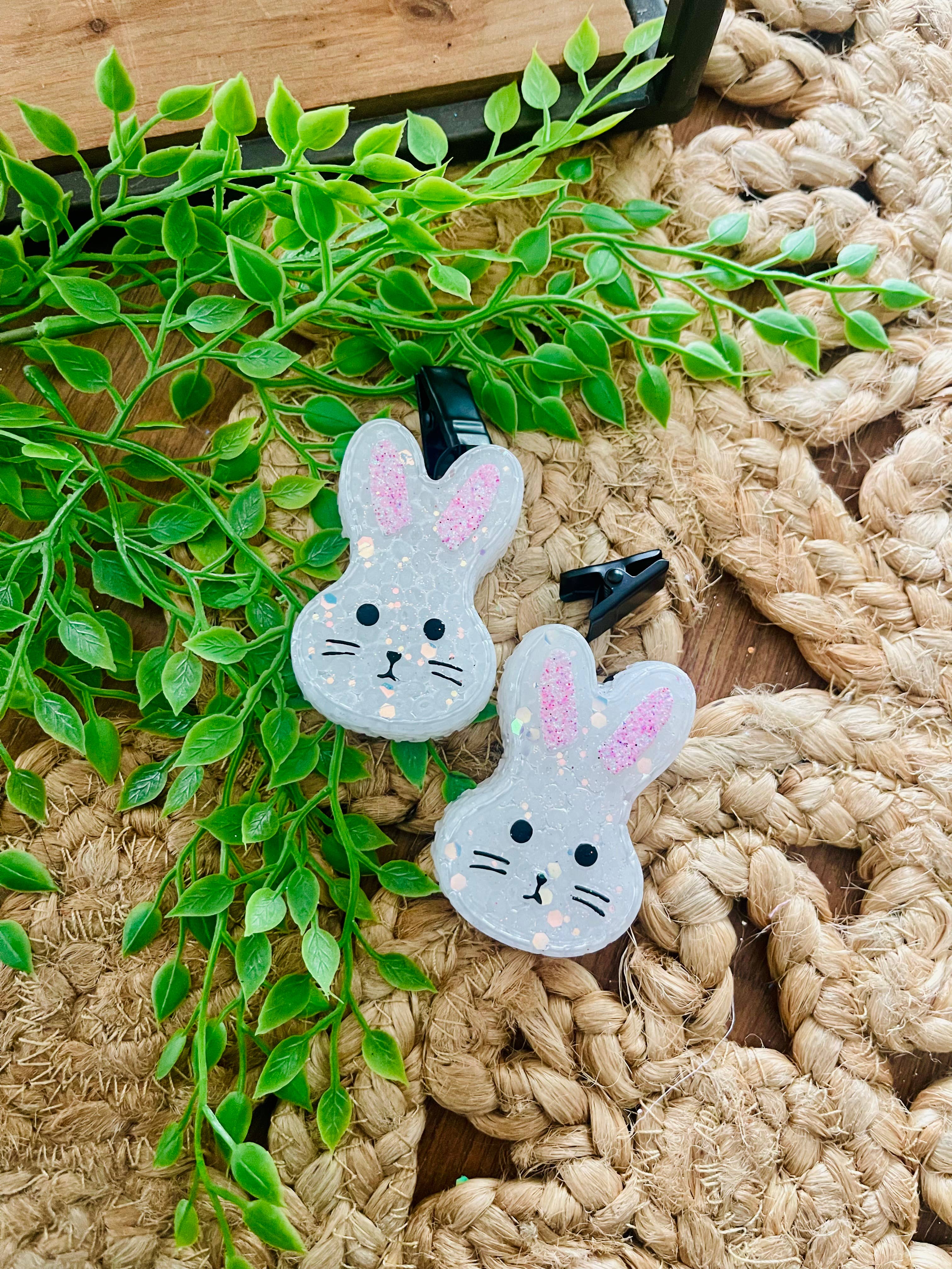 Bunny VENT Clip Car Freshie (set of 2) 