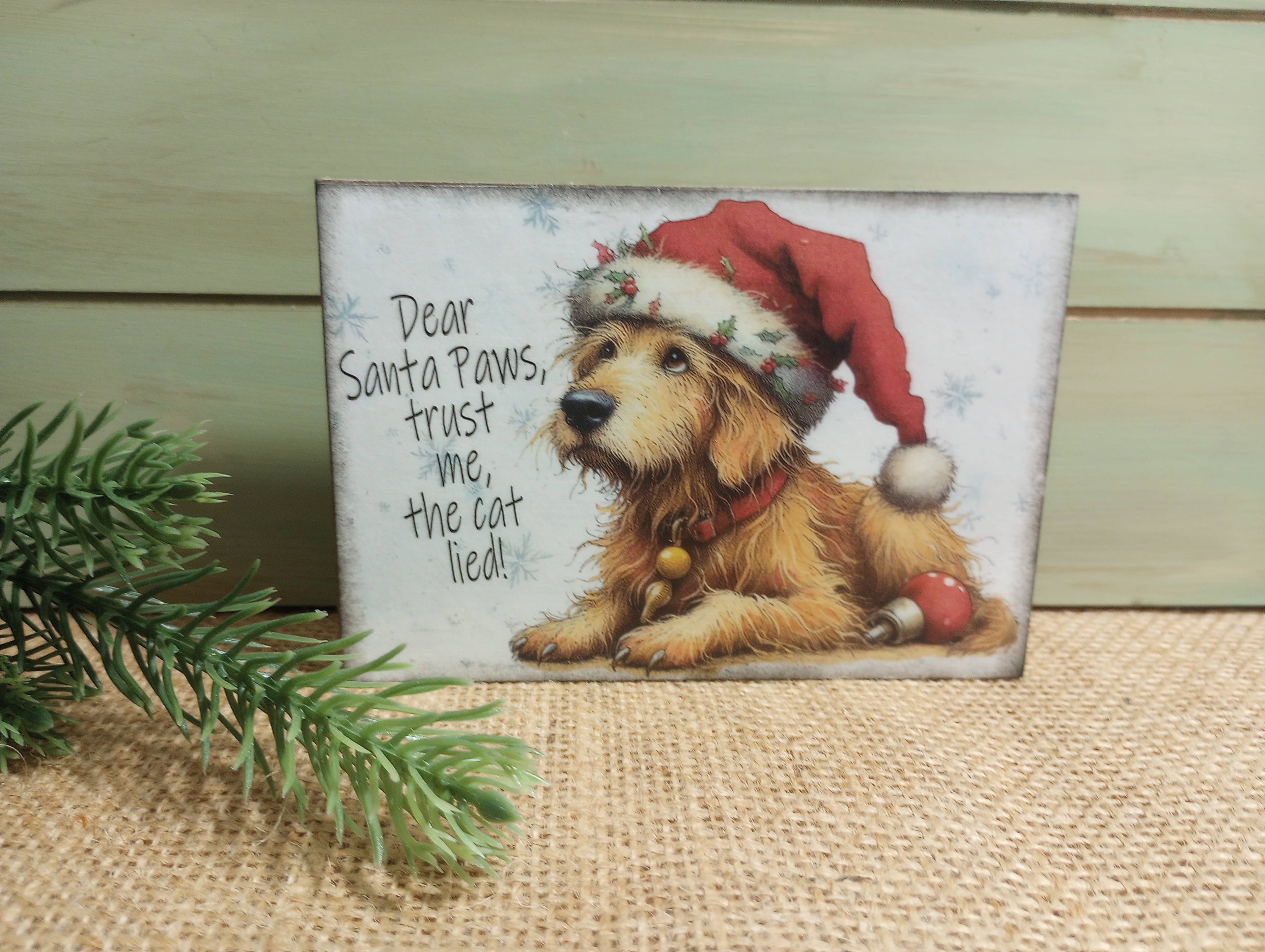 Christmas with Dogs - The Cat Lied