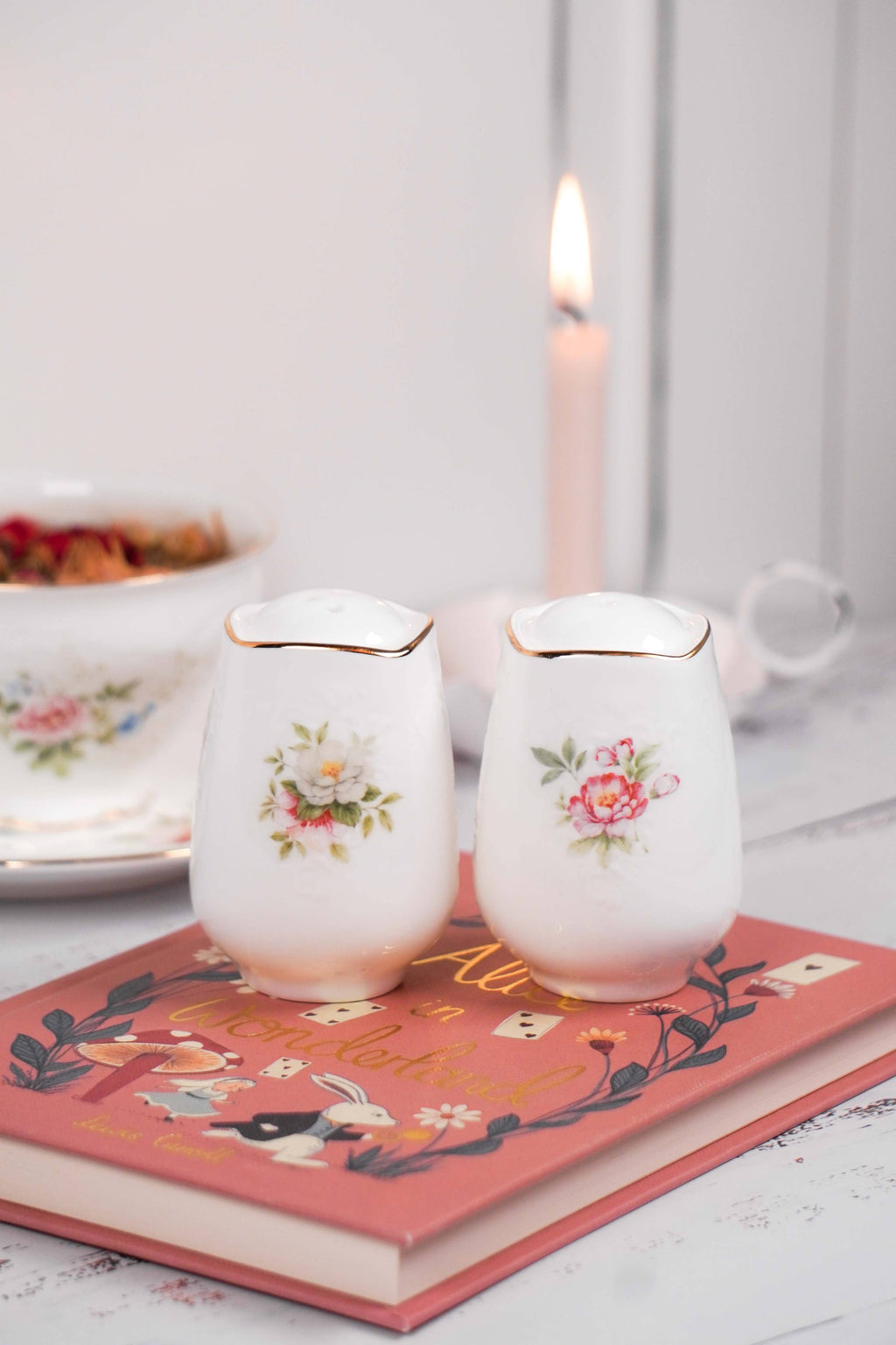 English Garden Salt & Pepper Set