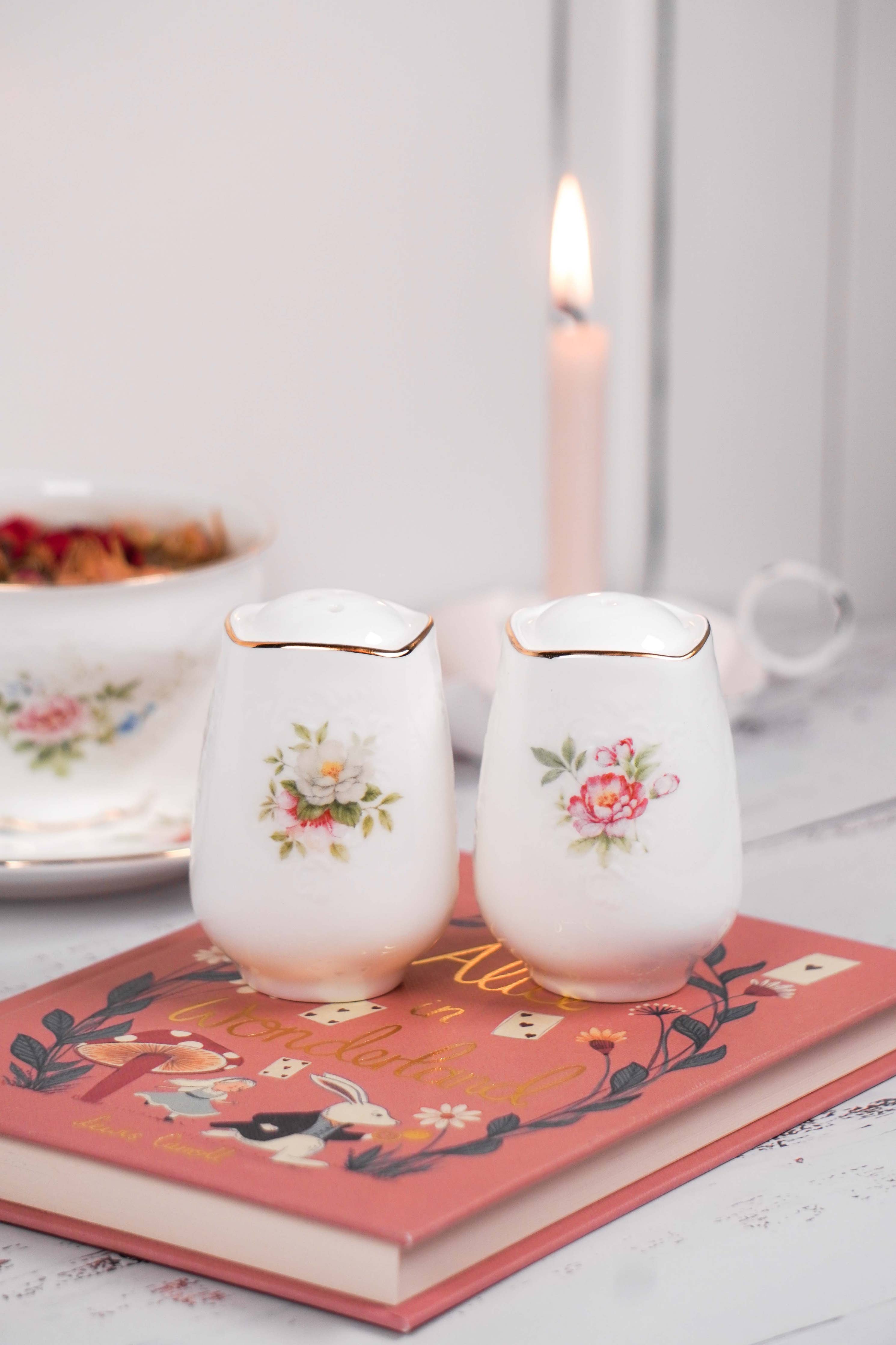 English Garden Salt & Pepper Set