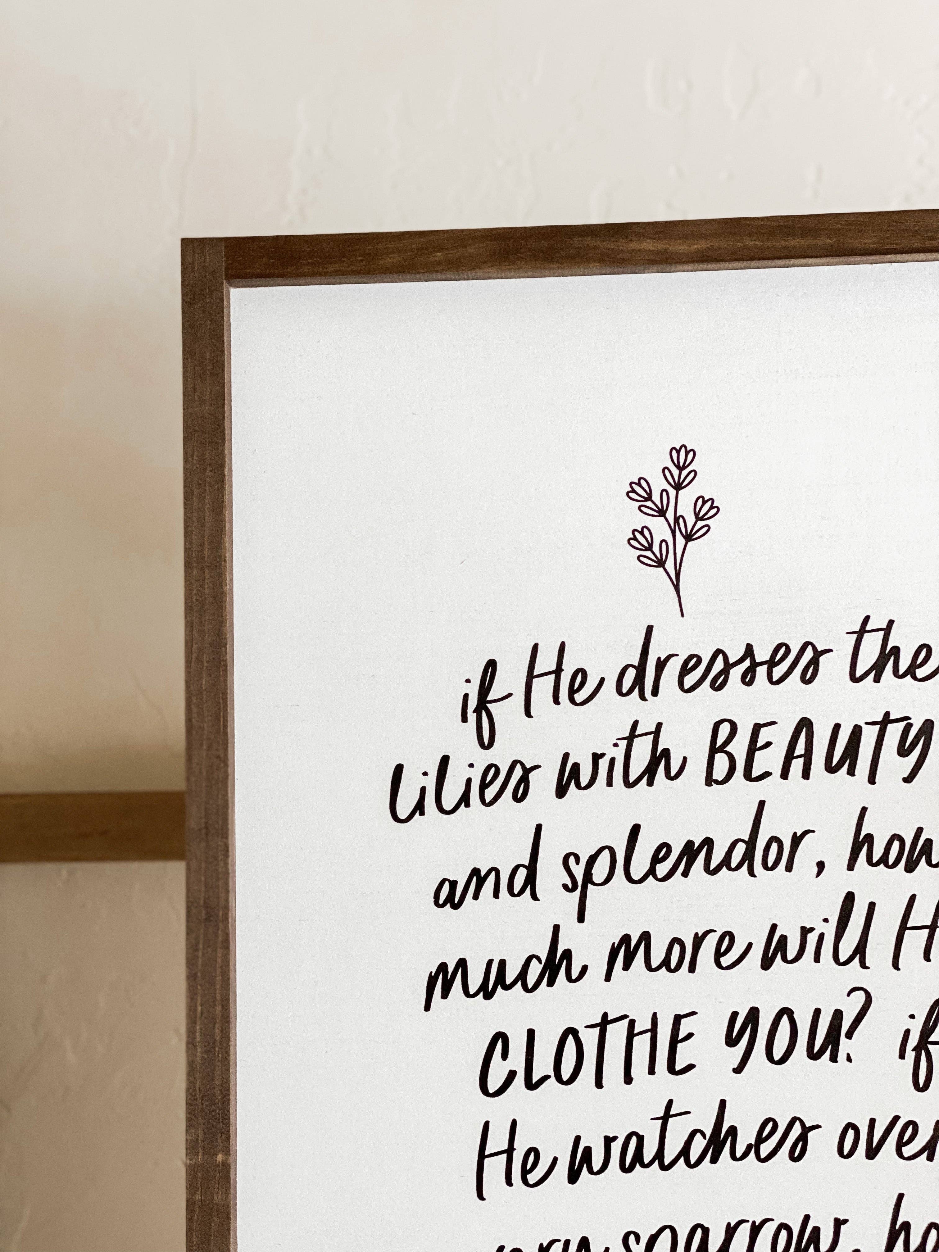 Jireh, You Are Enough Sign