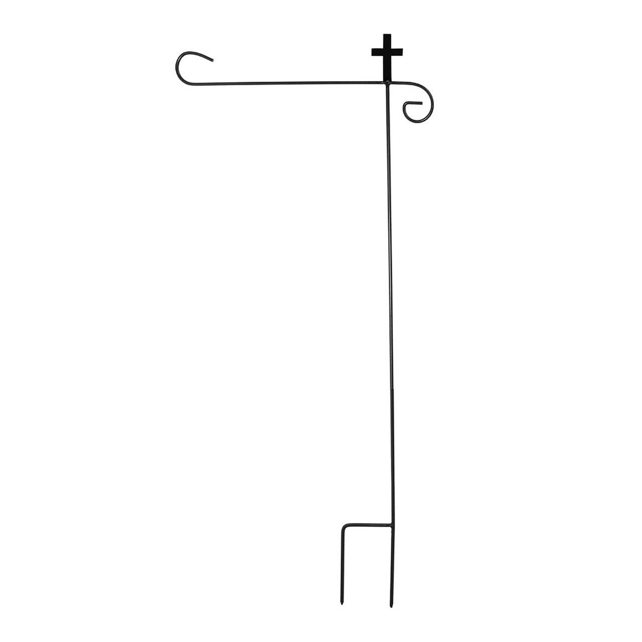 Cross Garden Flag Stand
