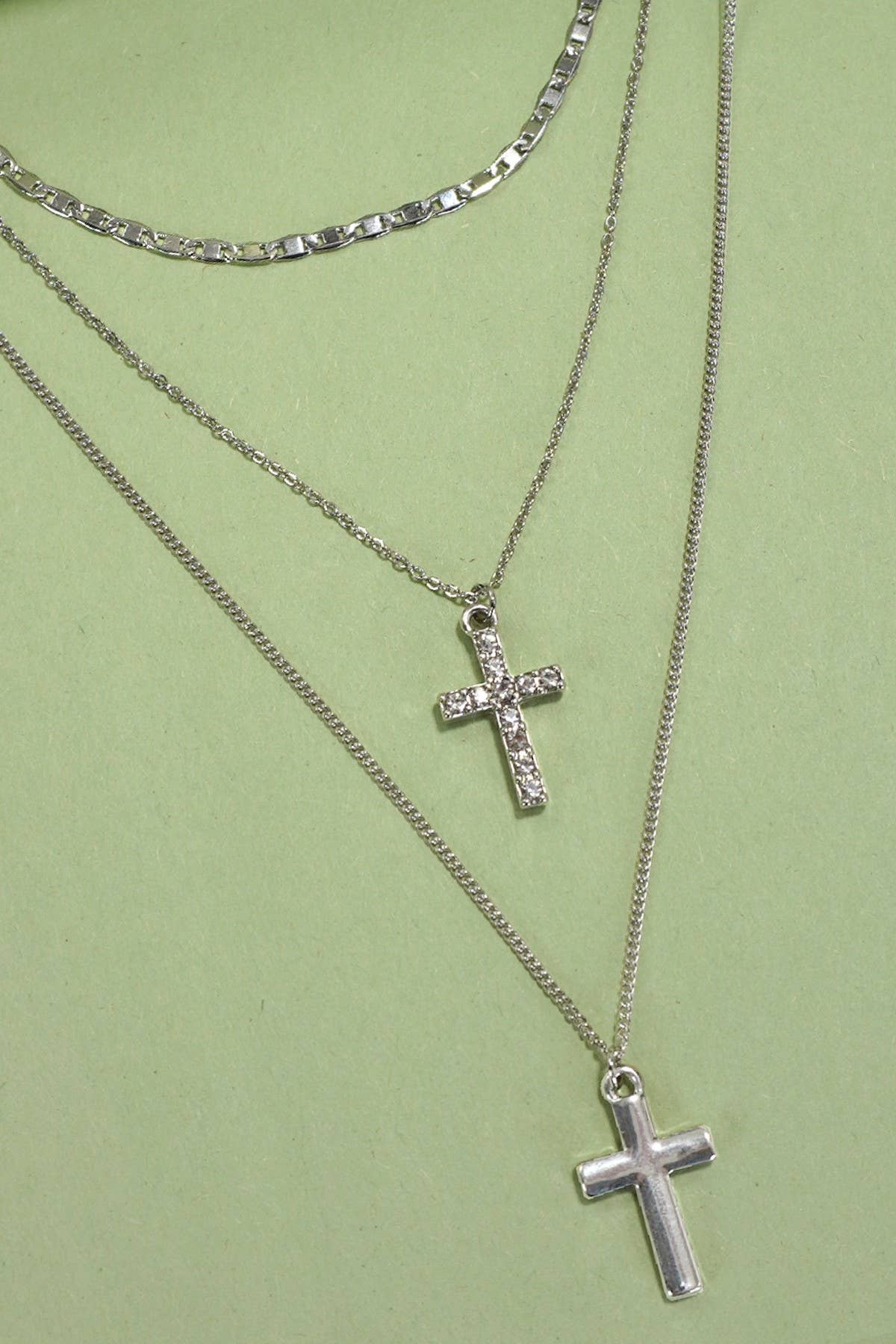 The Double Cross Necklace